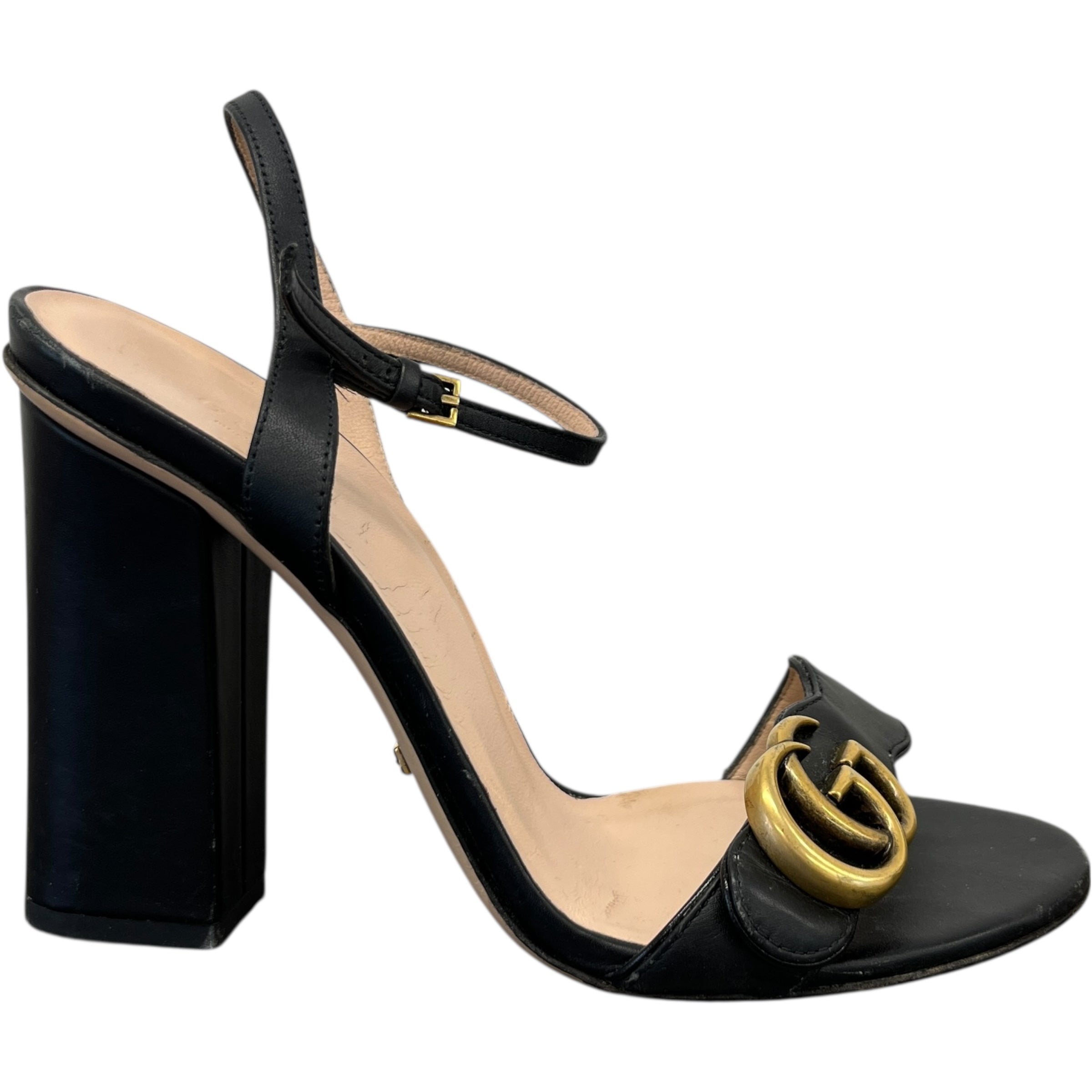 Women's Gg Marmont Heels Black Size EU 36.5 / UK 3.5