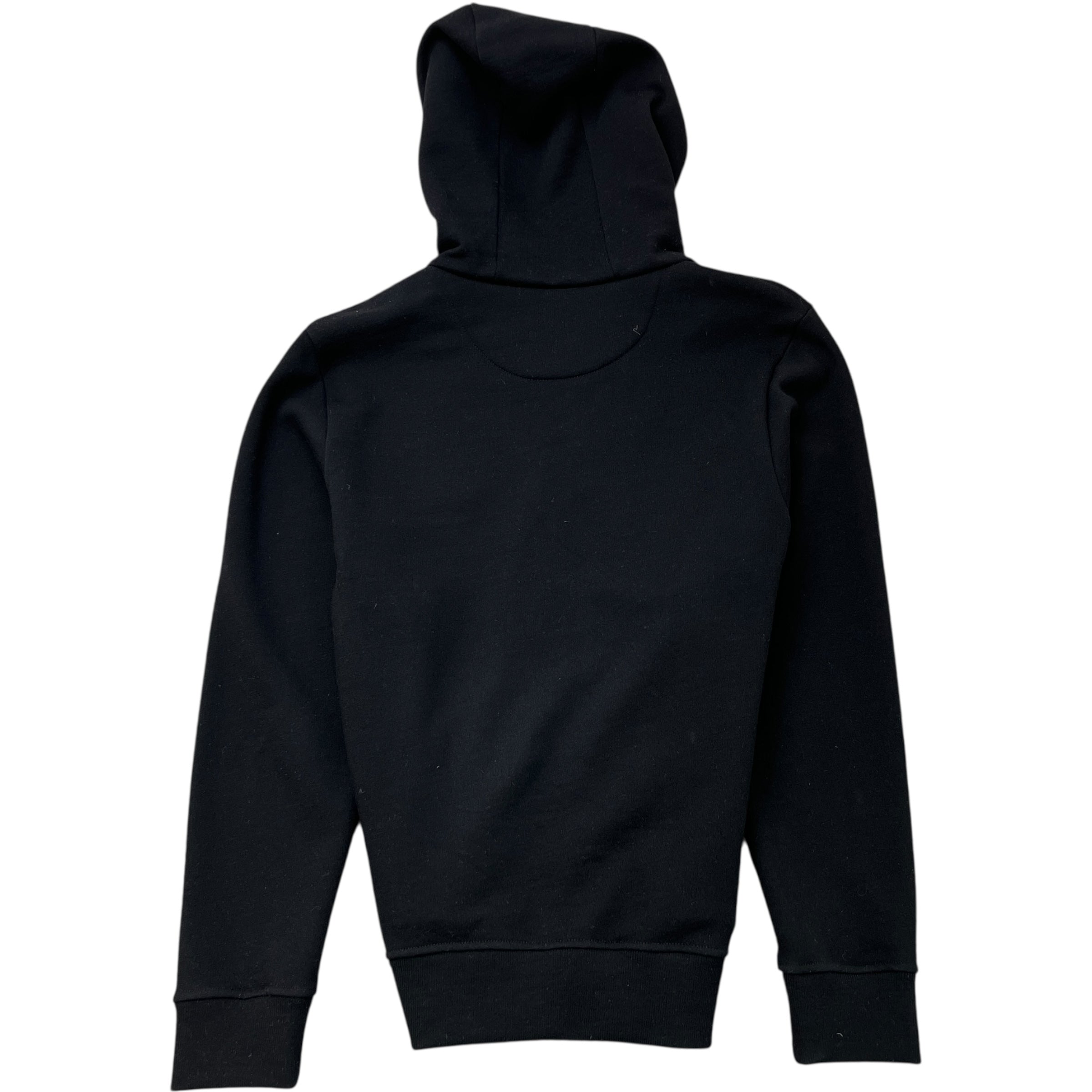 Men's Monster Eyes Zip Up Hoodie Black Size XL