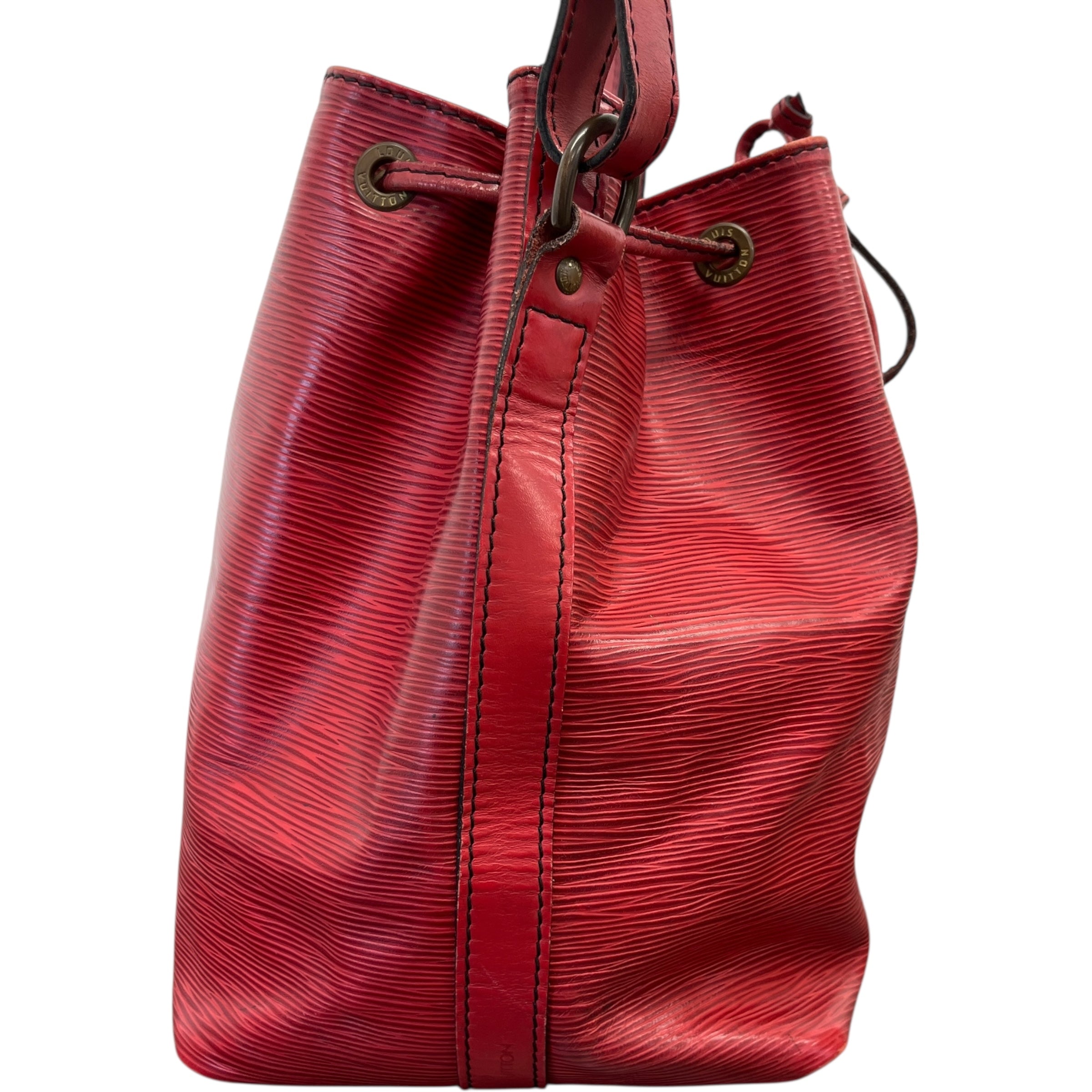 Women's Epi Petit Noe Bag Red