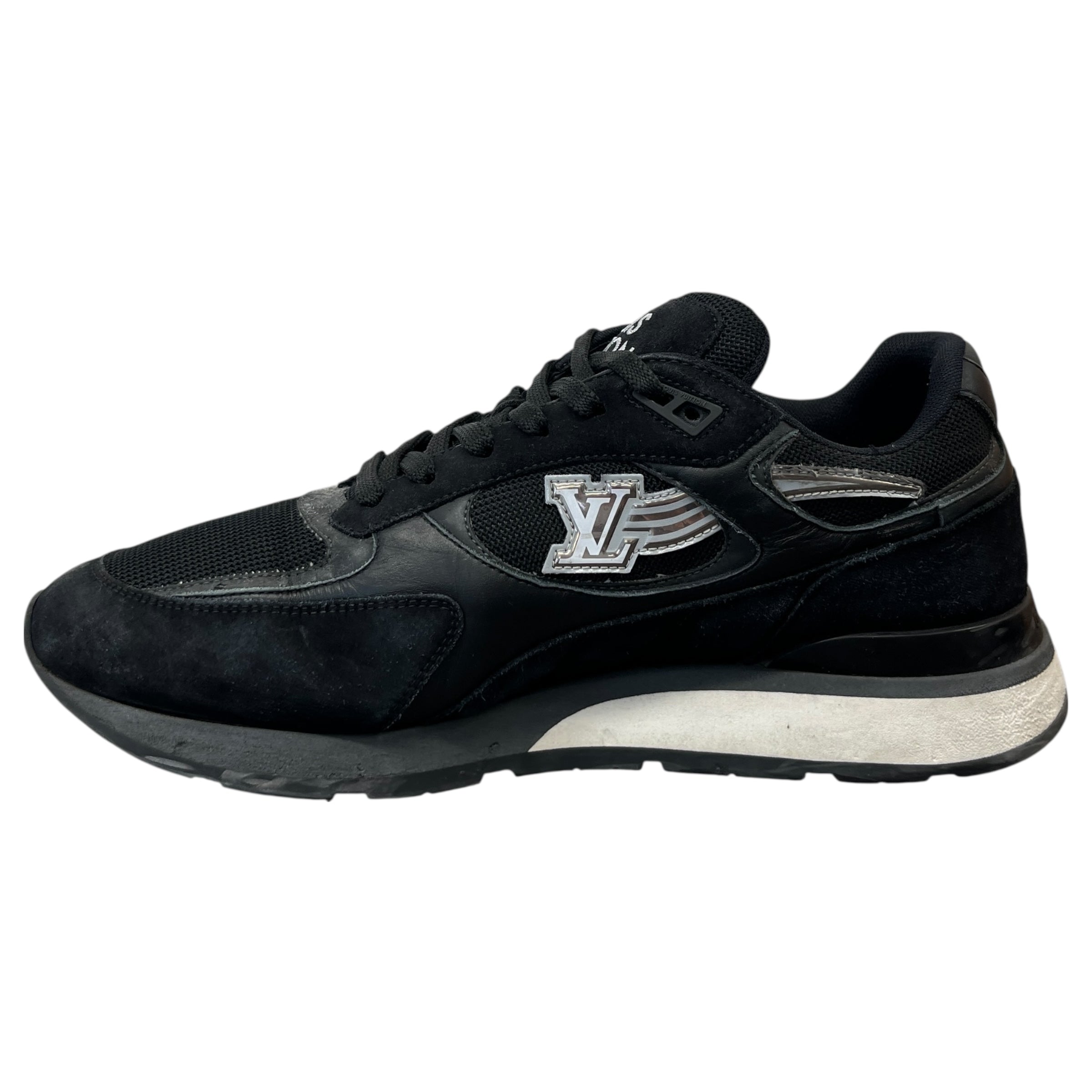 Men's Run Away Low Trainers Black Size EU 42.5 / UK 8.5