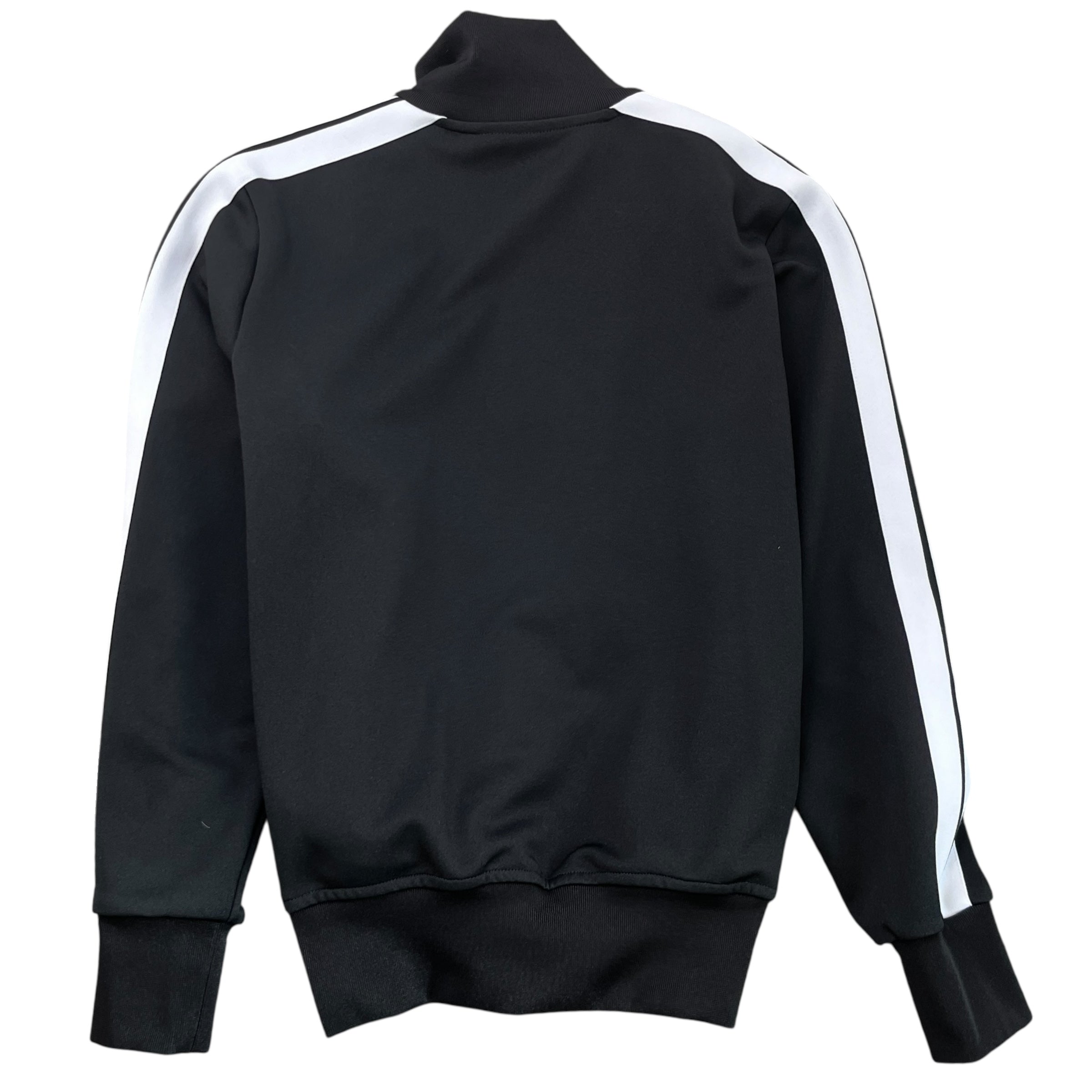 Men's Logo Print Track Jacket Black Size S