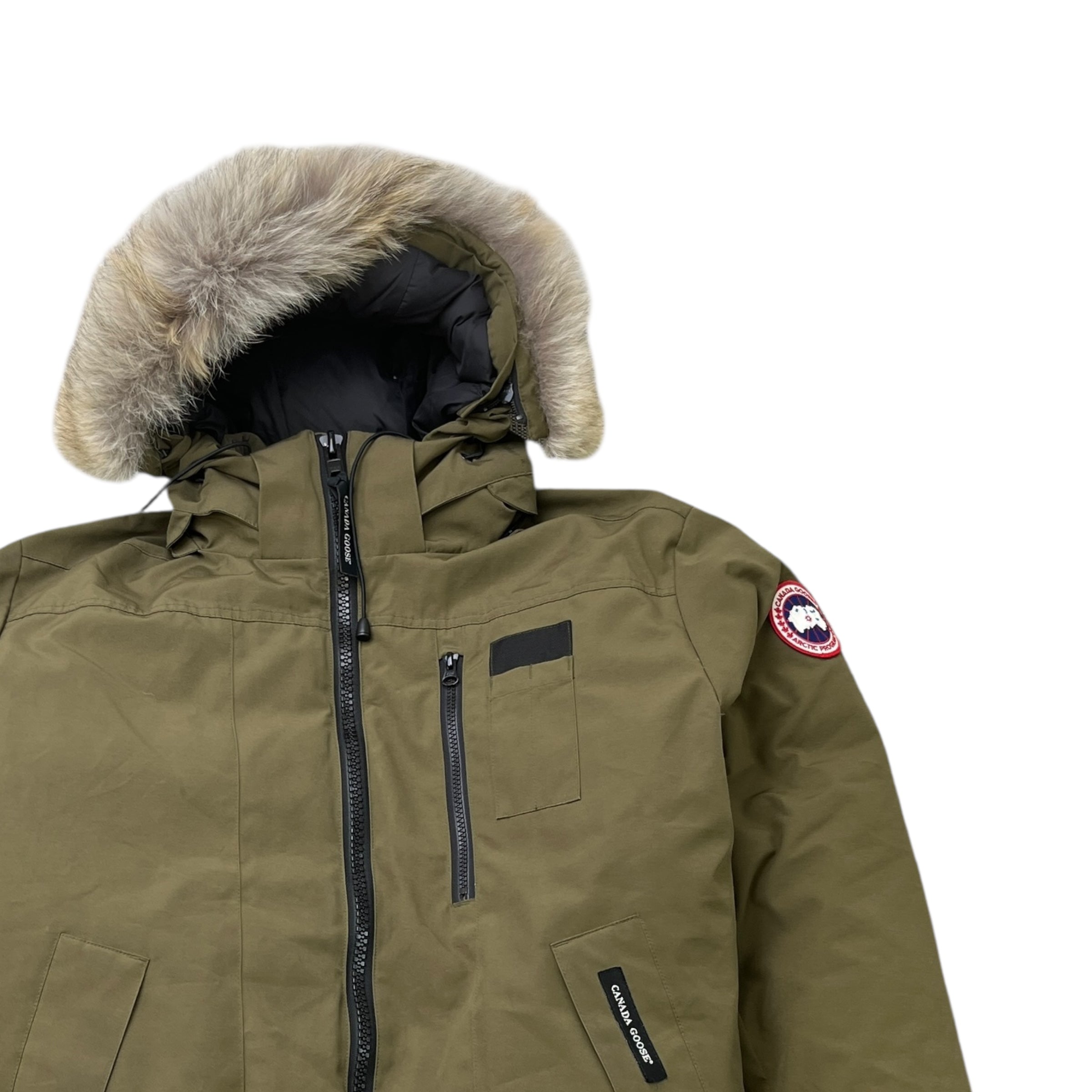 Men's Chilliwack Bomber Down Jacket Khaki Size L