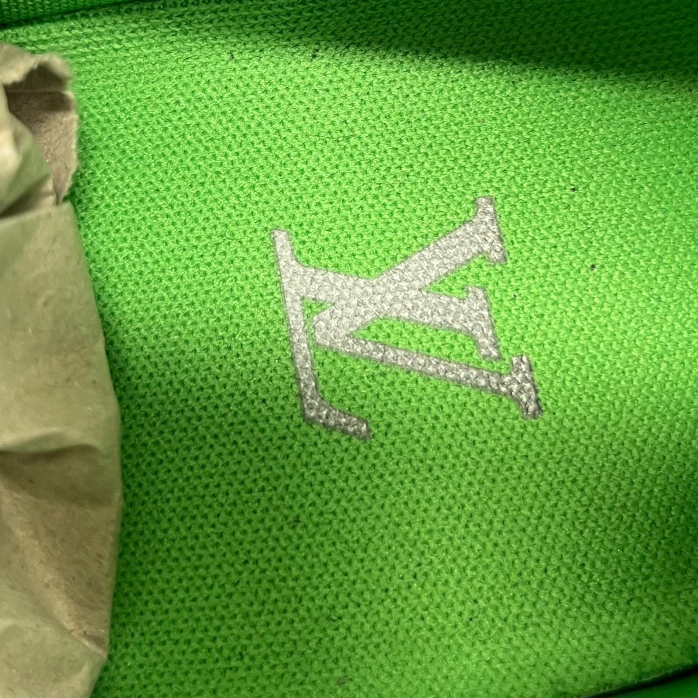 Men's Lv Skate Low Trainers Grey Size EU 41.5 / UK 7.5