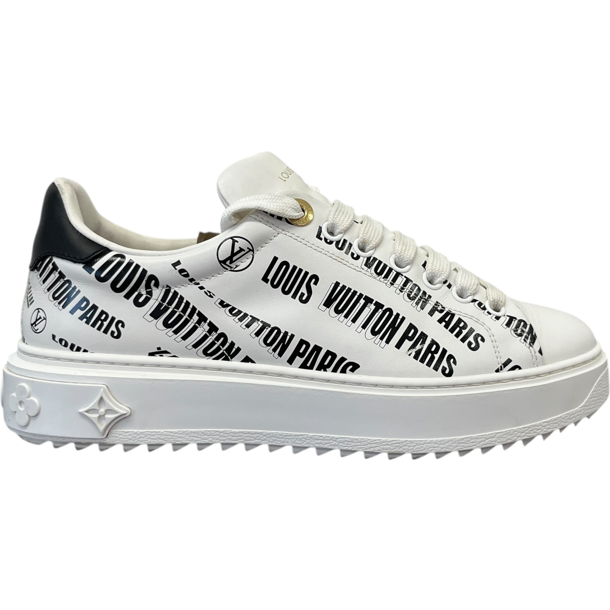 Women's Time Out Low Trainers White Size EU 37 / UK 4