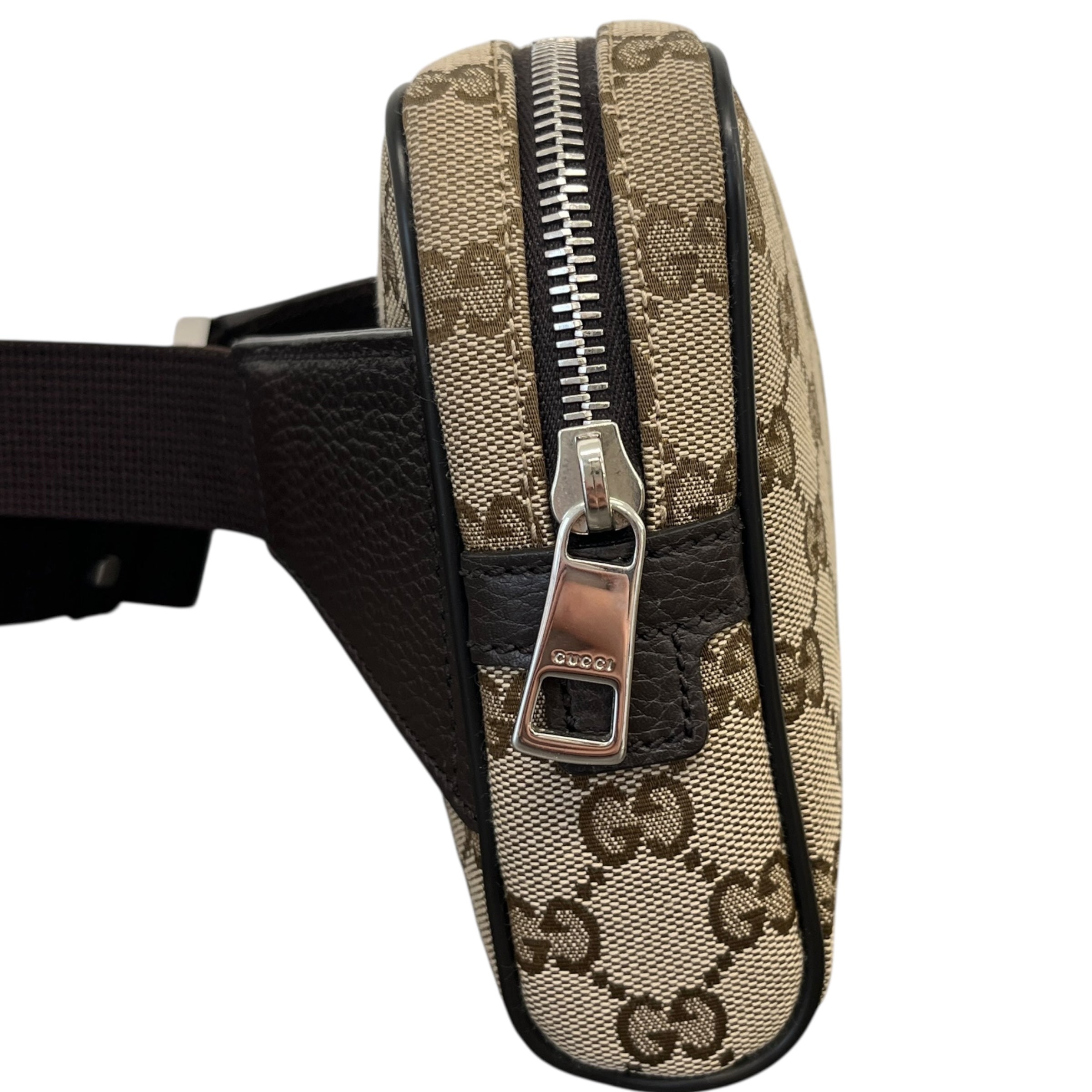 Men's Gg Supreme Belt Bag Beige