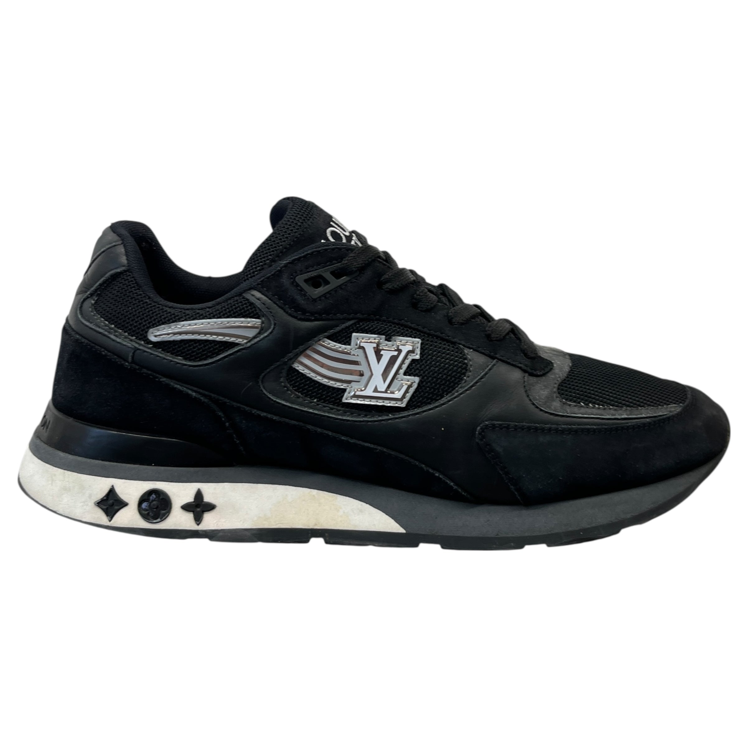 Men's Run Away Low Trainers Black Size EU 42.5 / UK 8.5