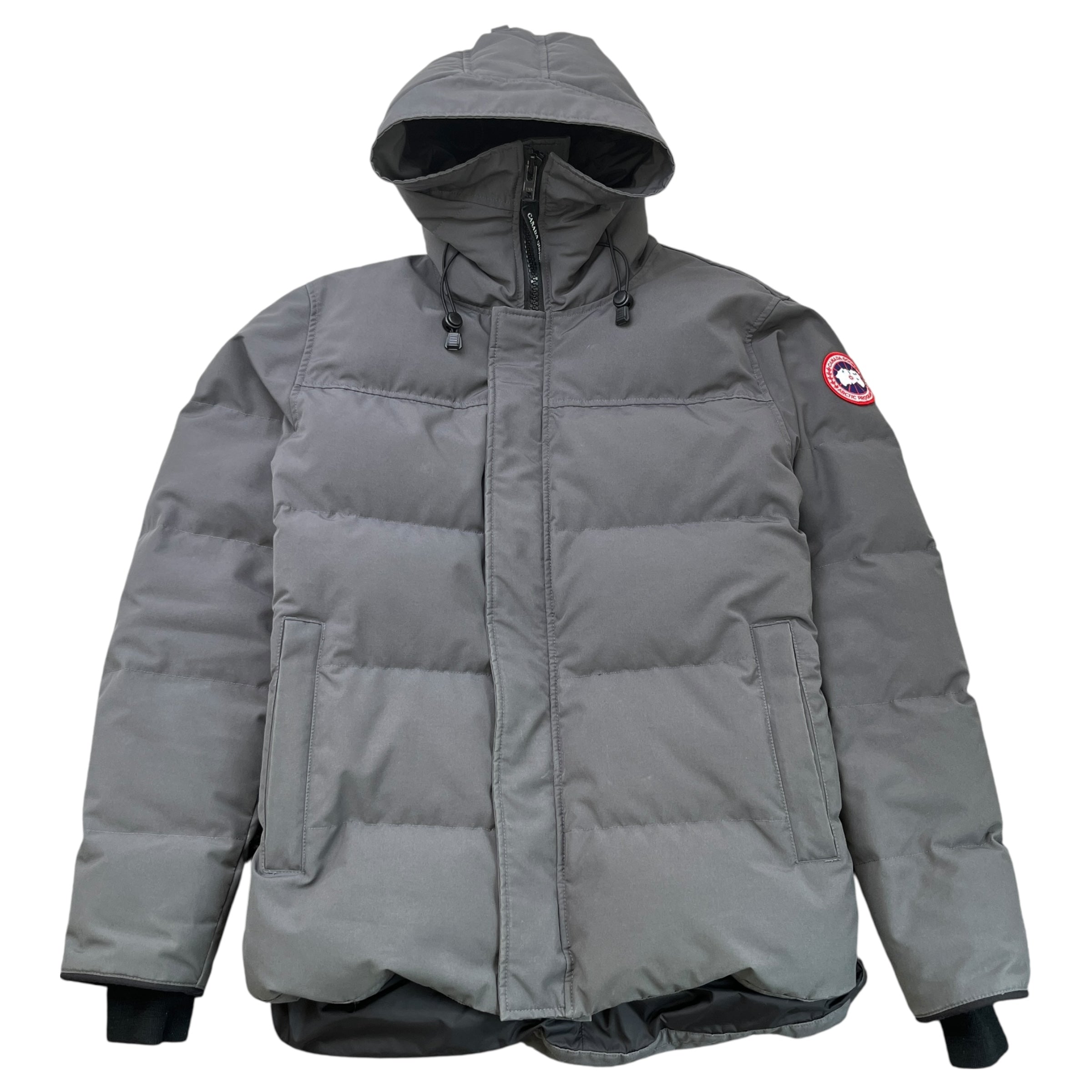 Men's Macmillan Parka Down Jacket Grey Size XL