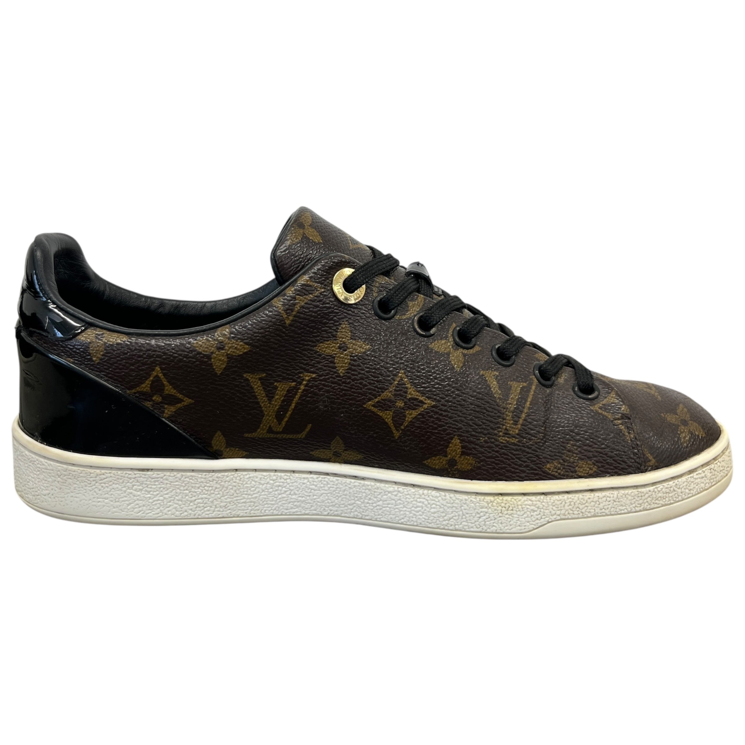 Women's Monogram Frontrow Low Trainers Brown Size EU 37.5 / UK 4.5