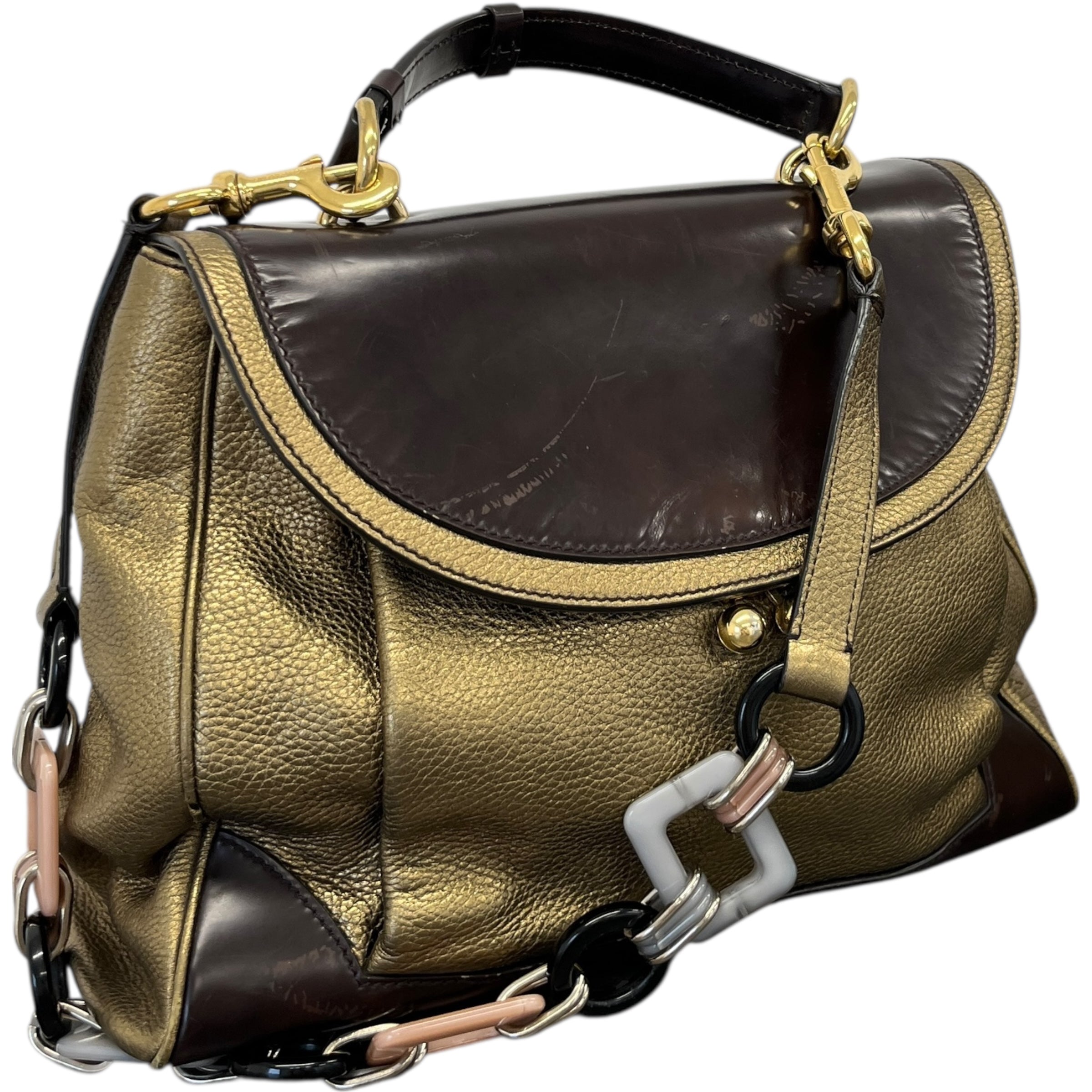 Women's Miss Babette Handbag Gold