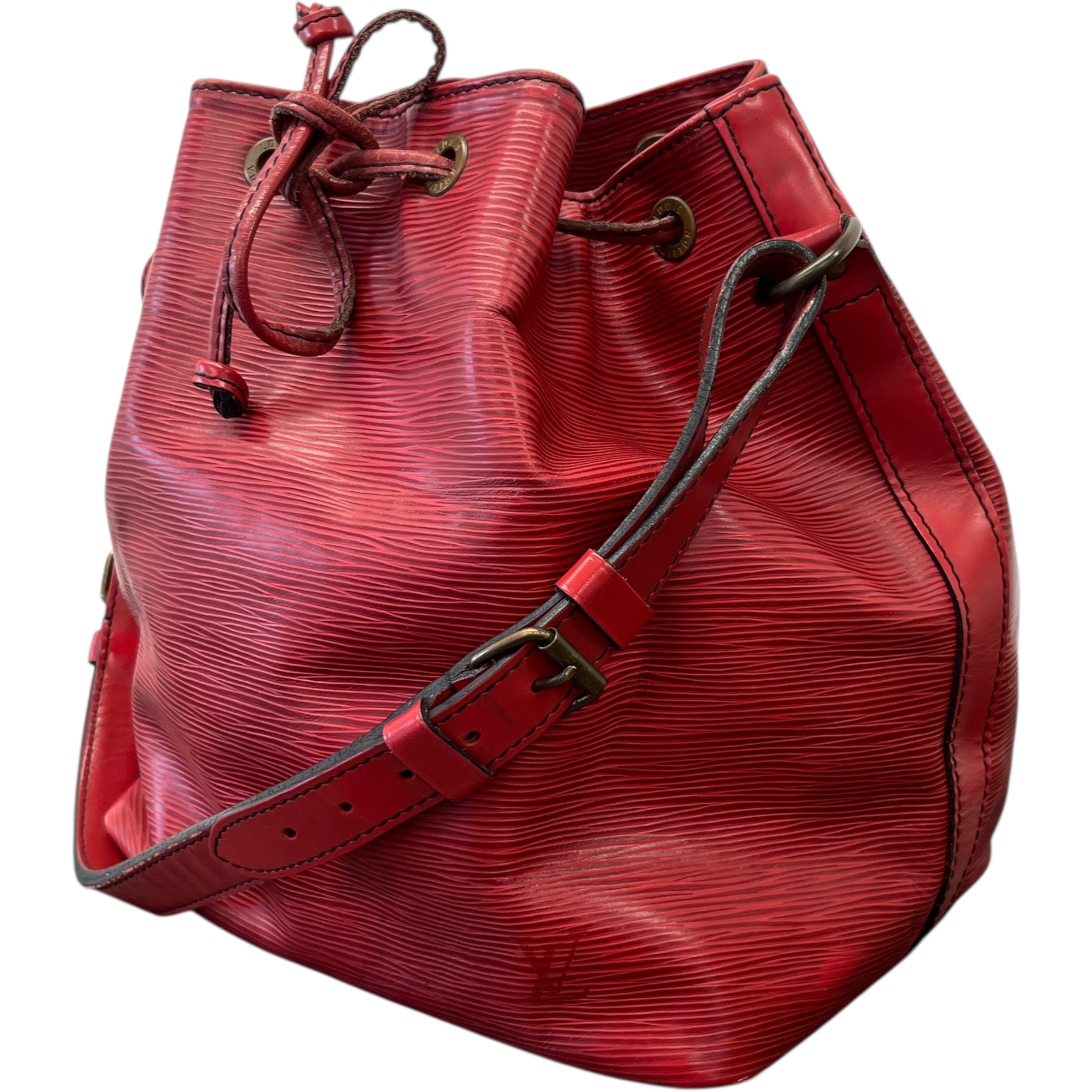 Women's Epi Petit Noe Bag Red