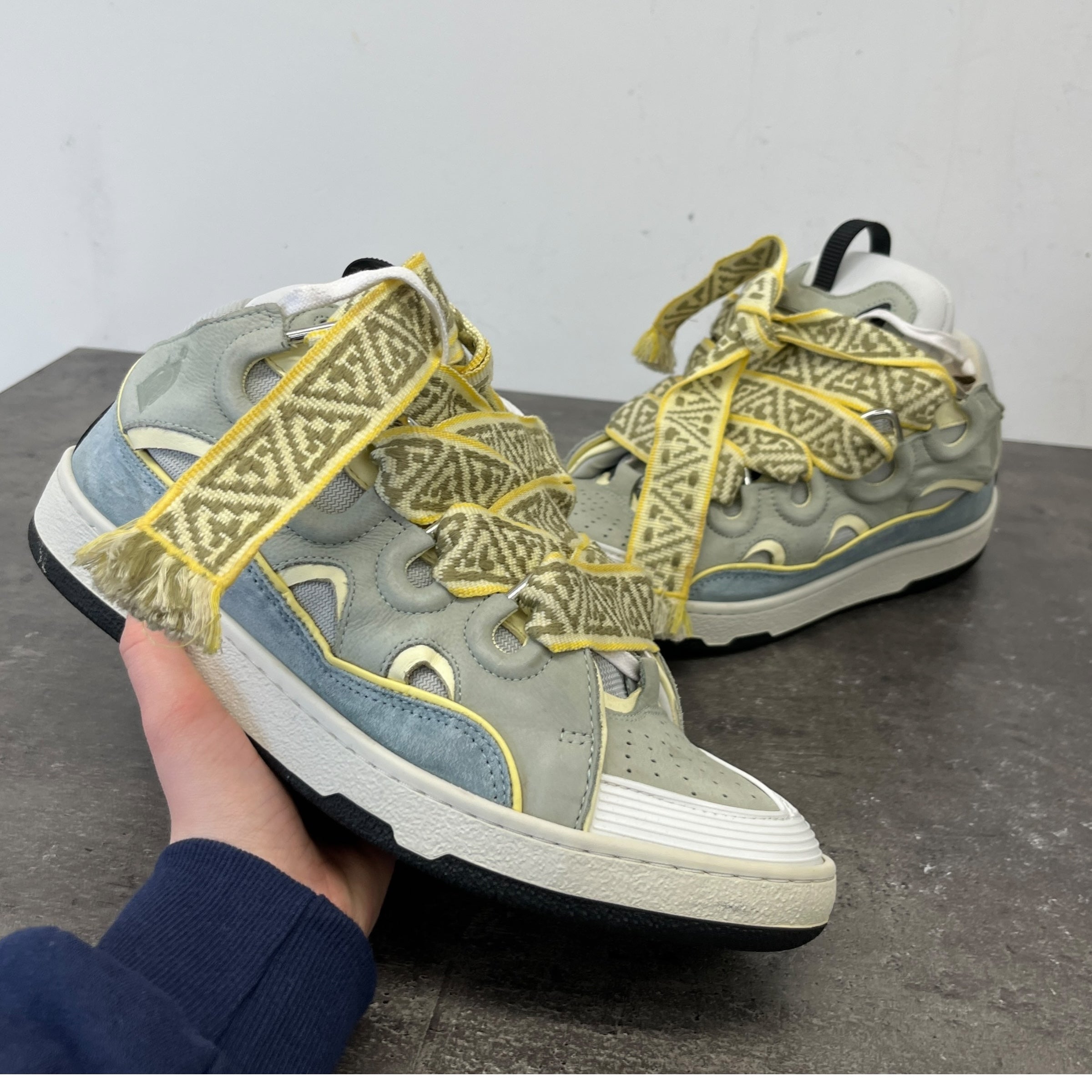 Men's Curb Low Trainers Multi-Coloured Size EU 44 / UK 10