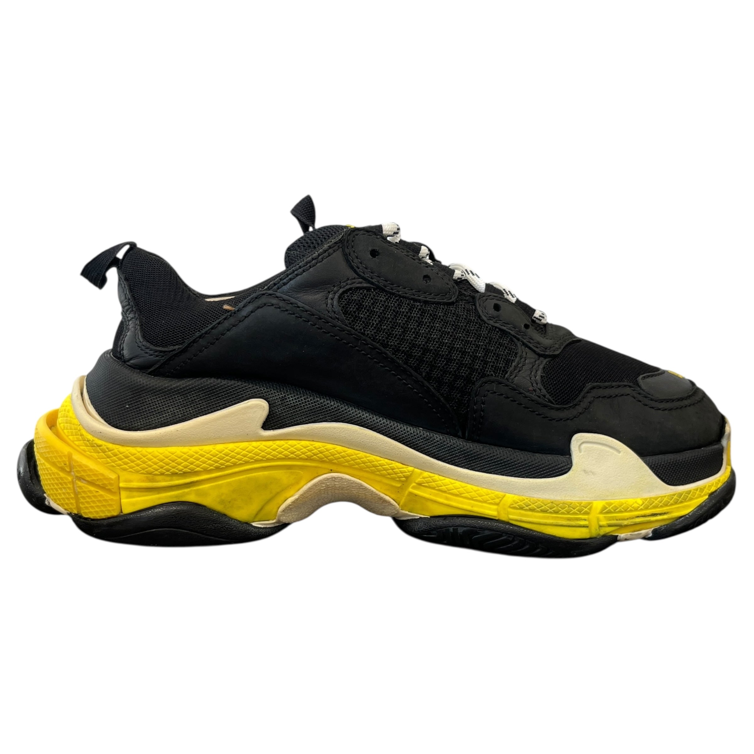 Men's Triple S Low Trainers Black Size EU 40 / UK 6