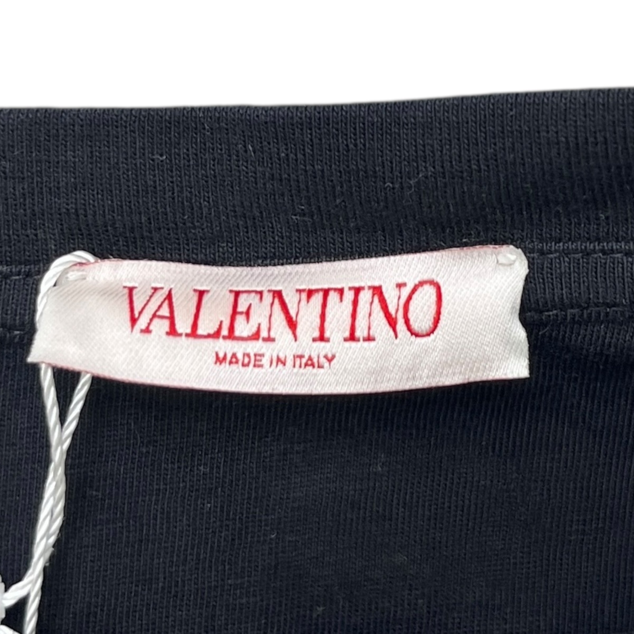 Men's Logo Print T-Shirt Black Size L