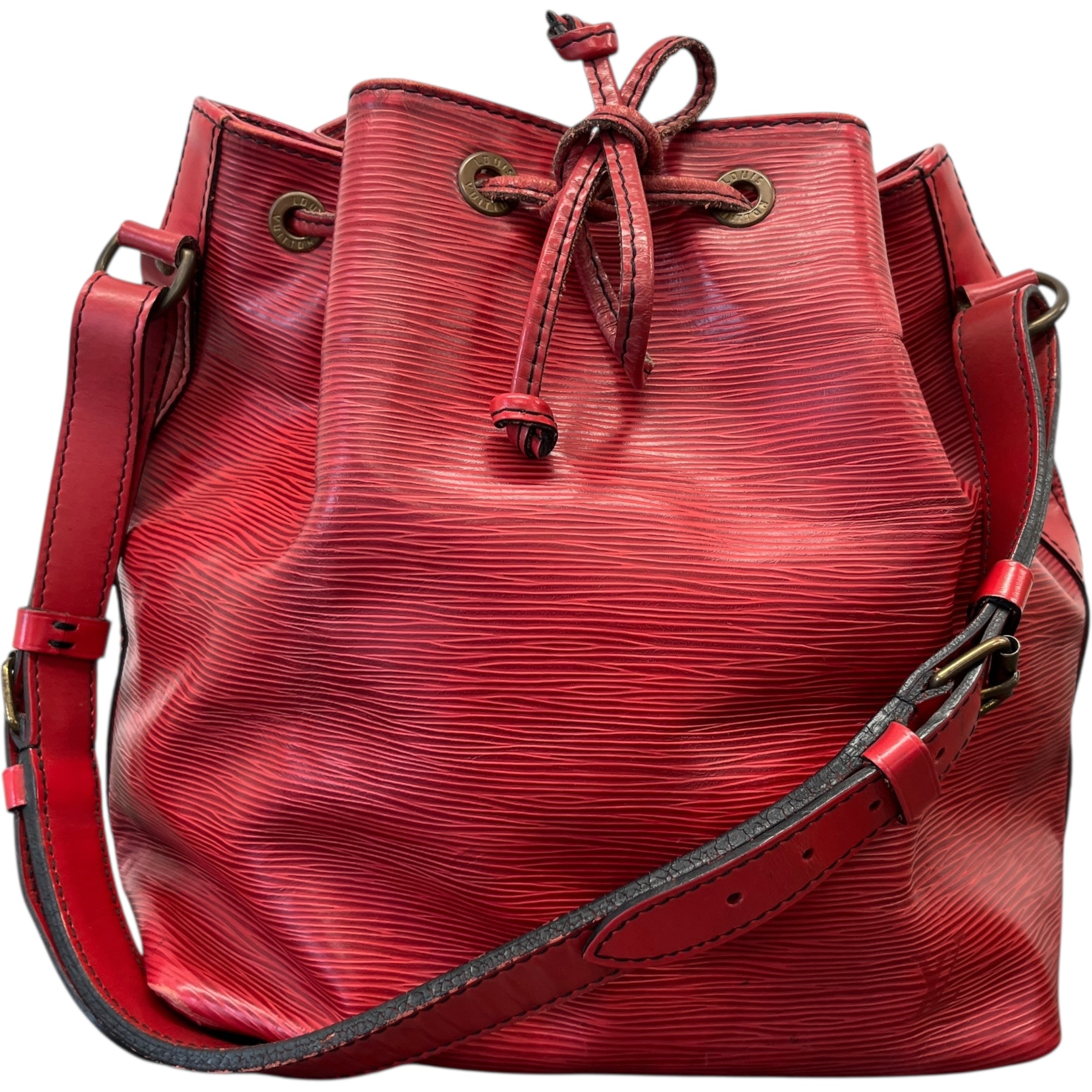 Women's Epi Petit Noe Bag Red