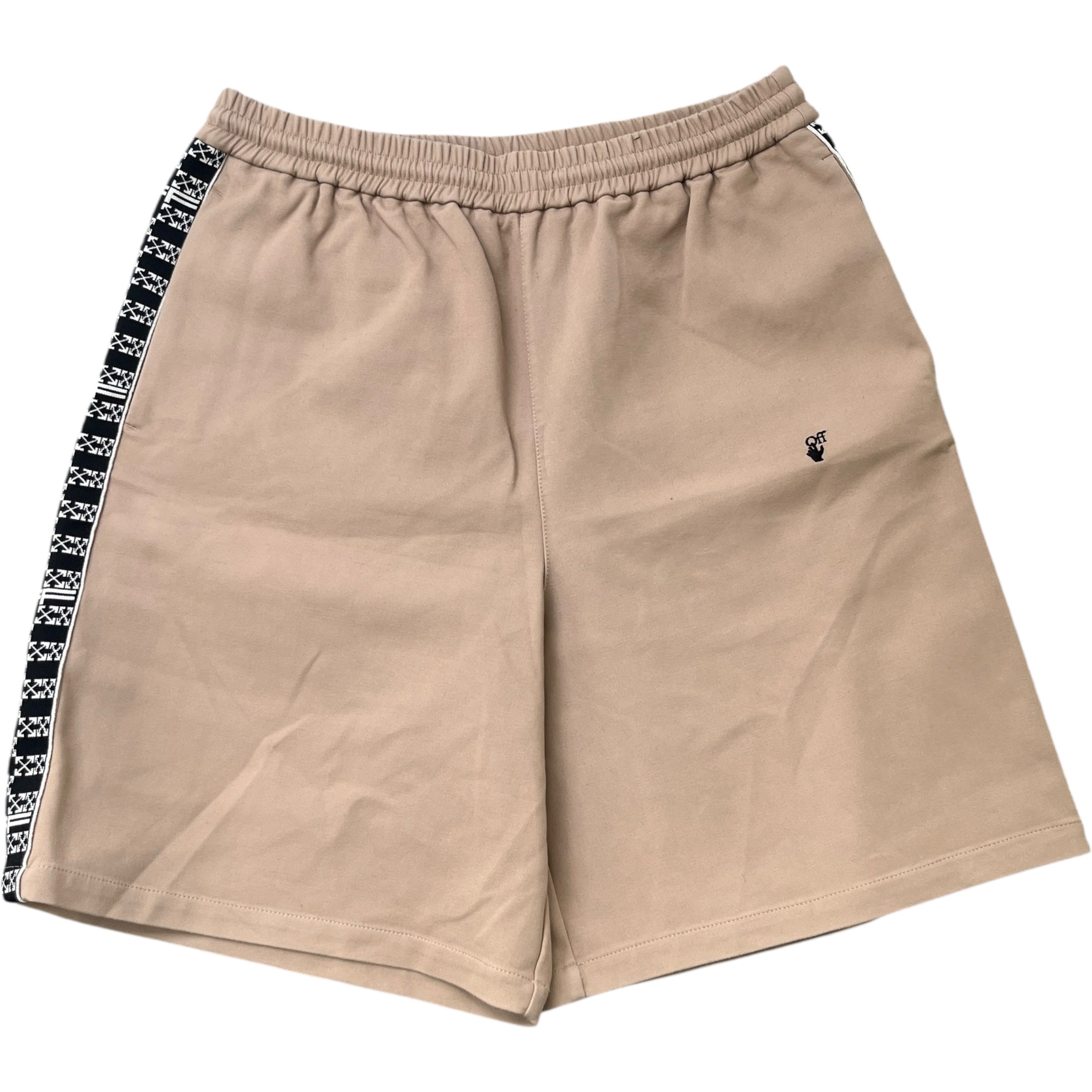 Men's Arrow Logo Shorts Beige Size S