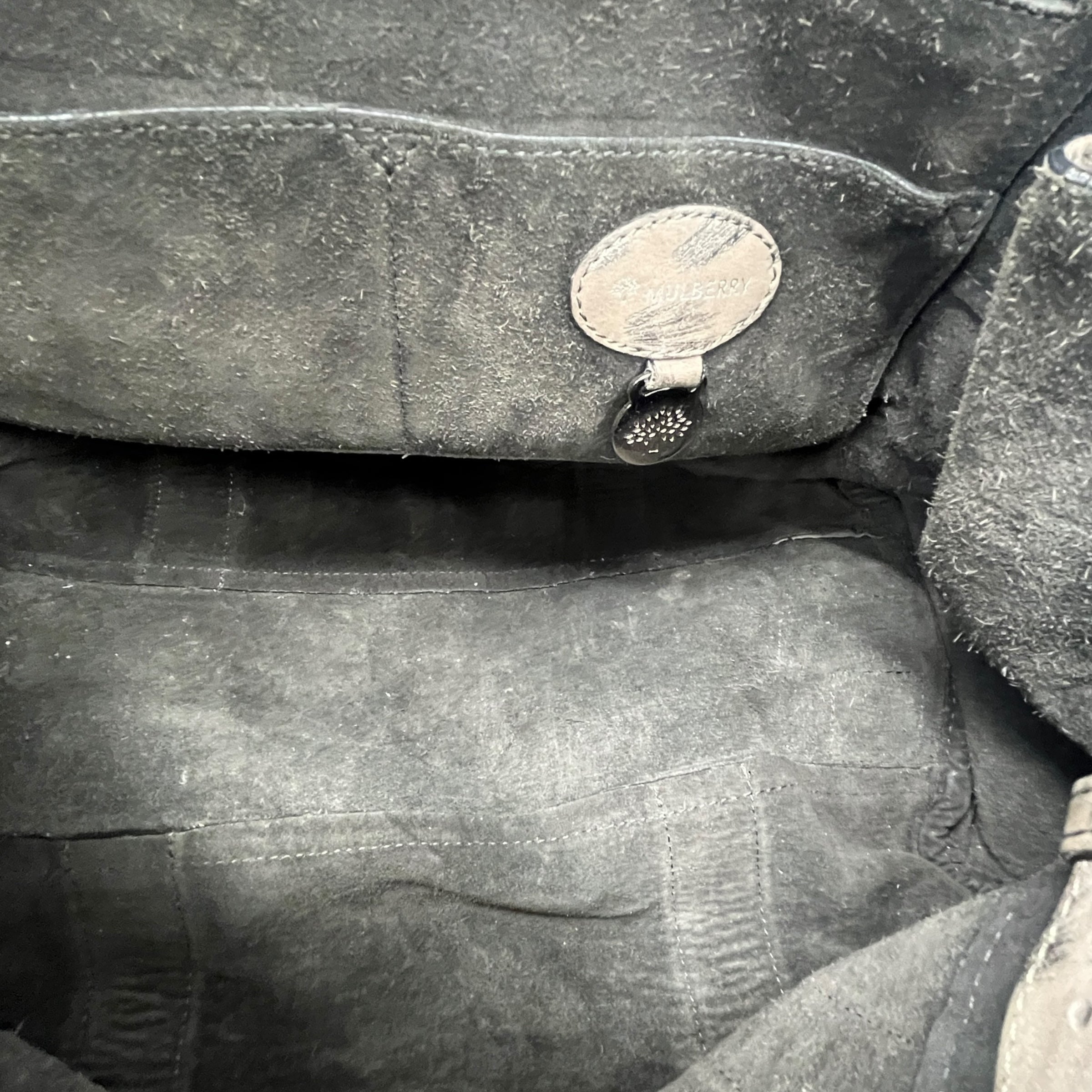 Women's Large Bayswater Handbag Grey