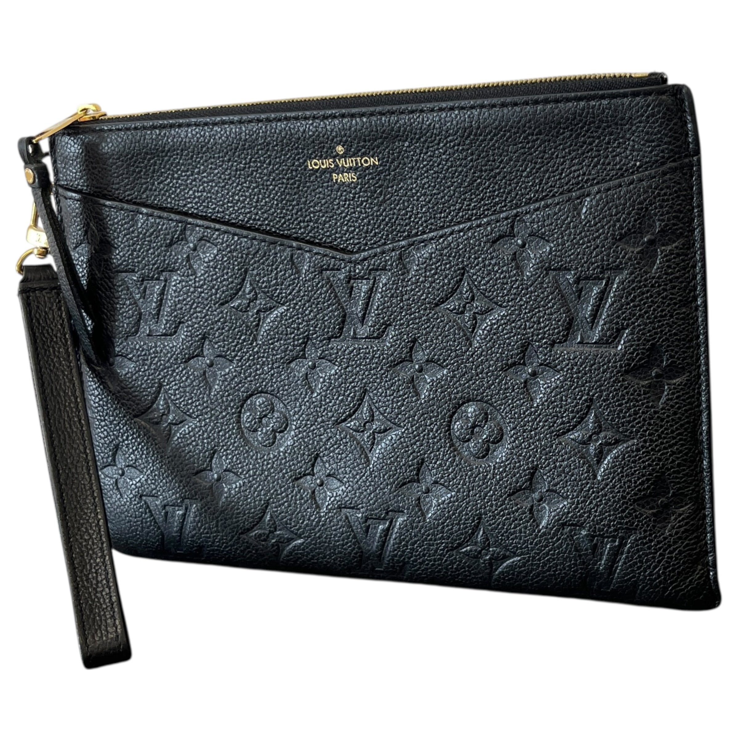 Women's Monogram Empreinte Pouchette Mm Pouch Black
