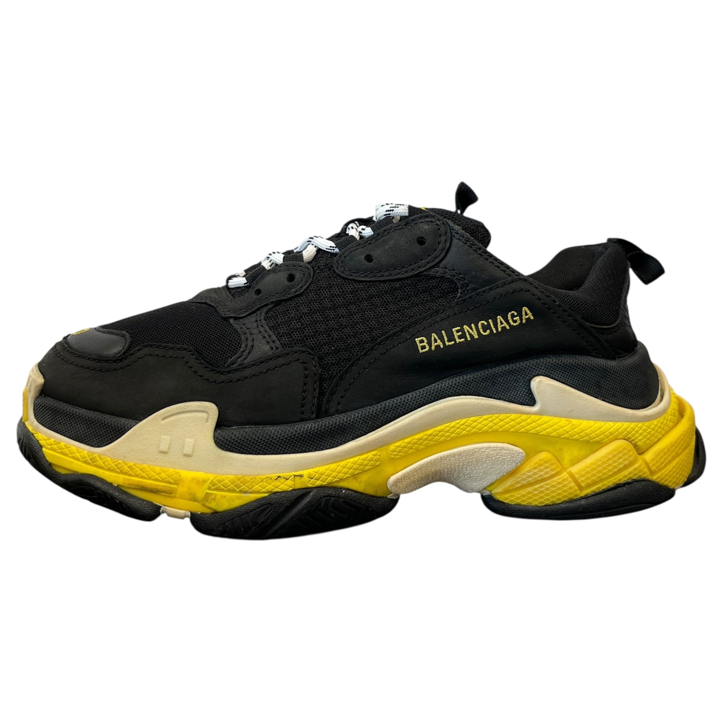 Men's Triple S Low Trainers Black Size EU 40 / UK 6