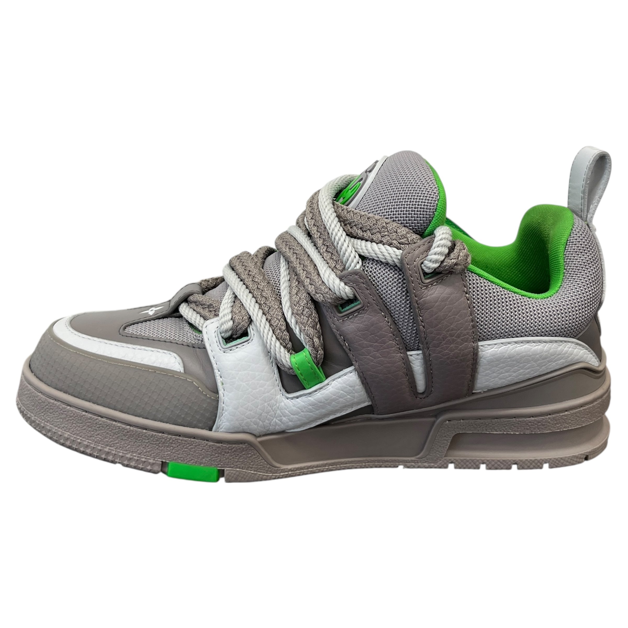 Men's Lv Skate Low Trainers Grey Size EU 41.5 / UK 7.5