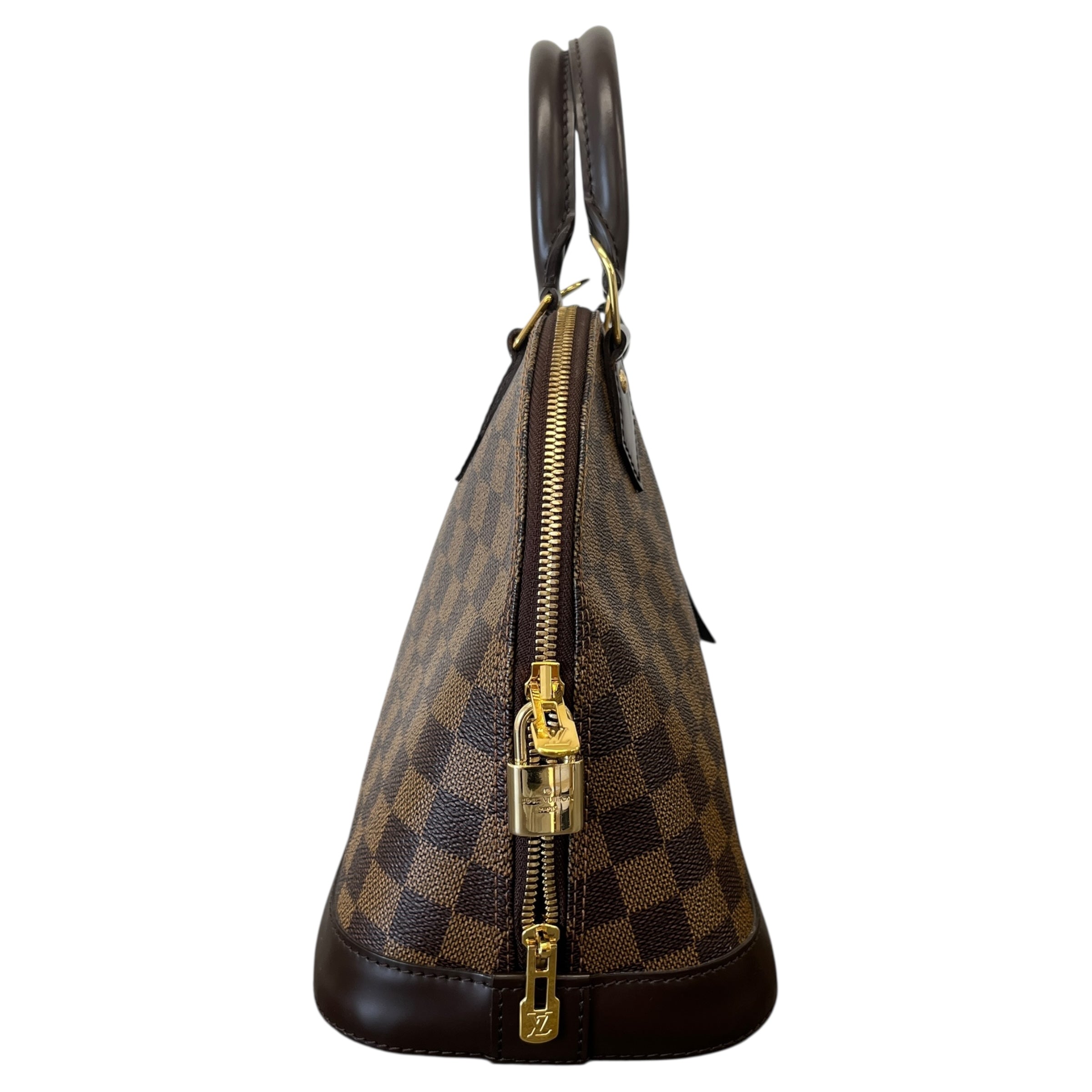 Women's Damier Ebene Alma Pm Bag Brown