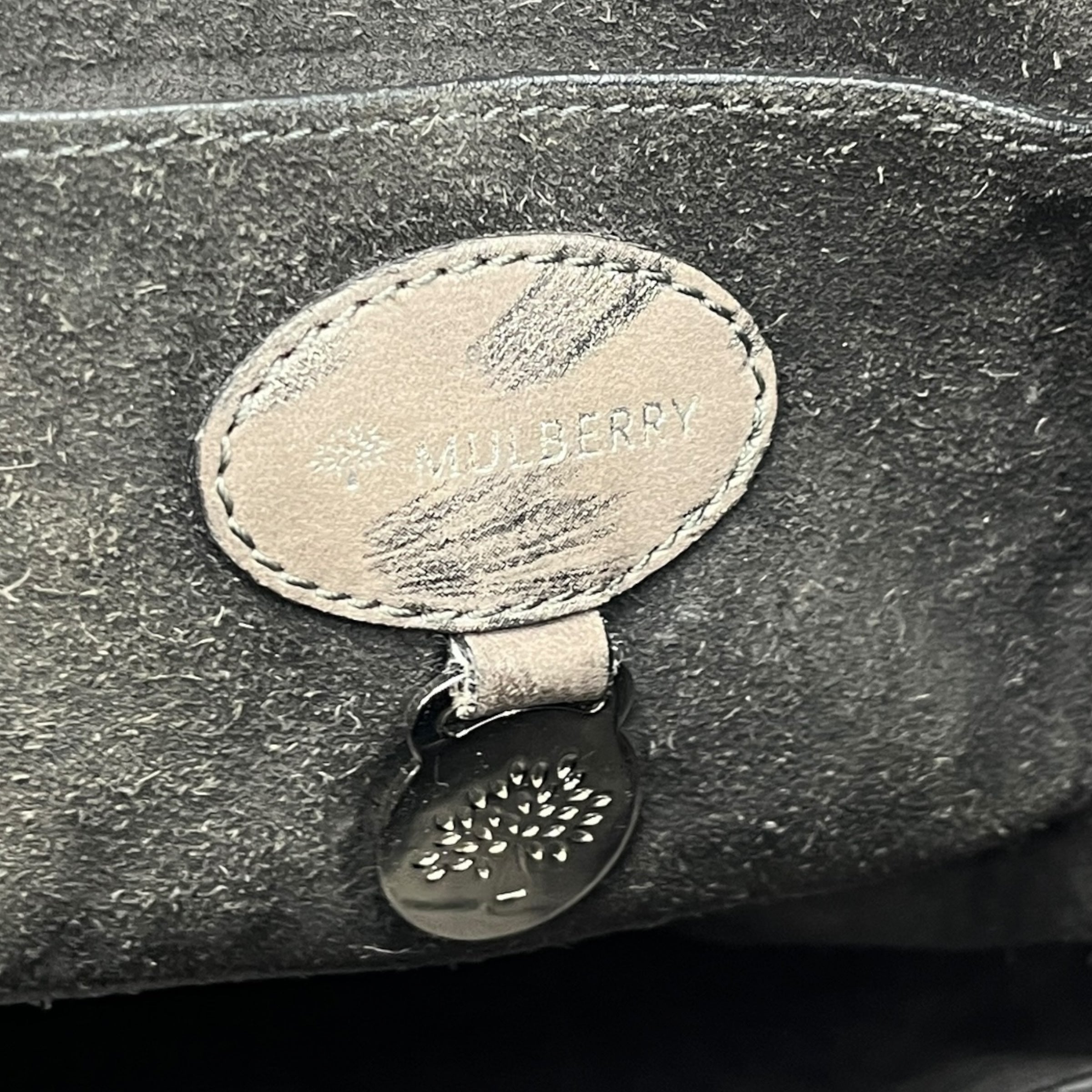 Women's Large Bayswater Handbag Grey