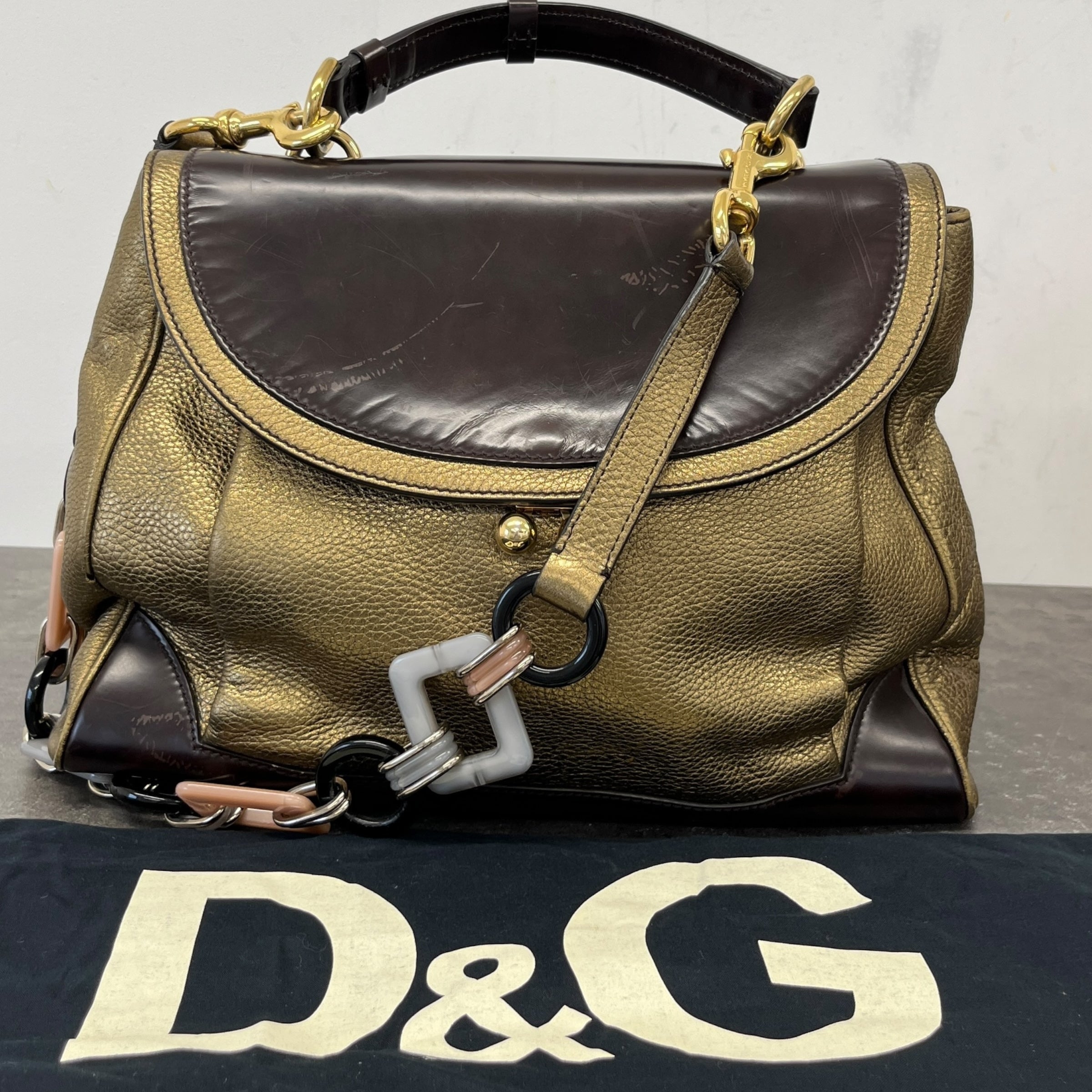 Women's Miss Babette Handbag Gold