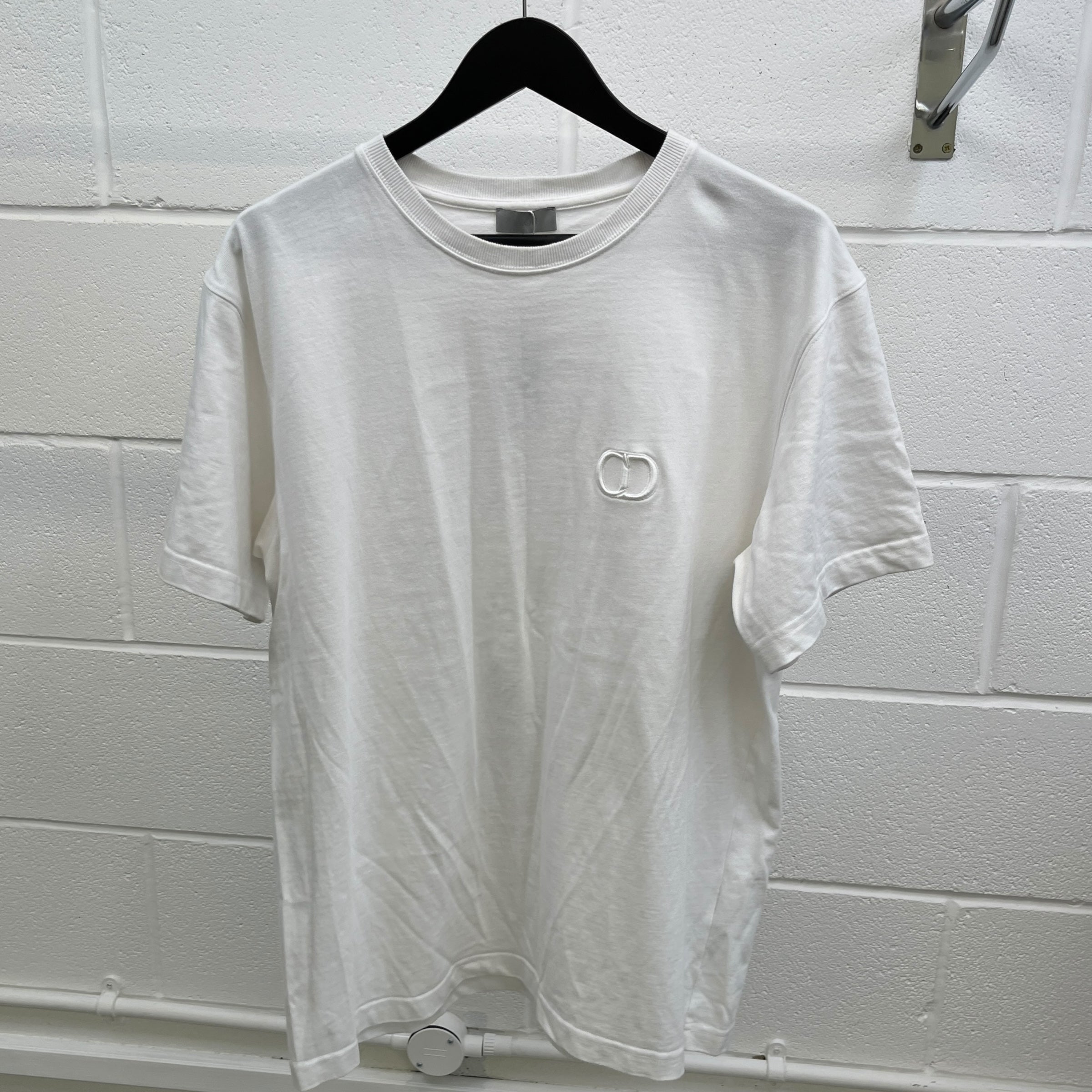 Men's Cd Icon T-Shirt White Size XL