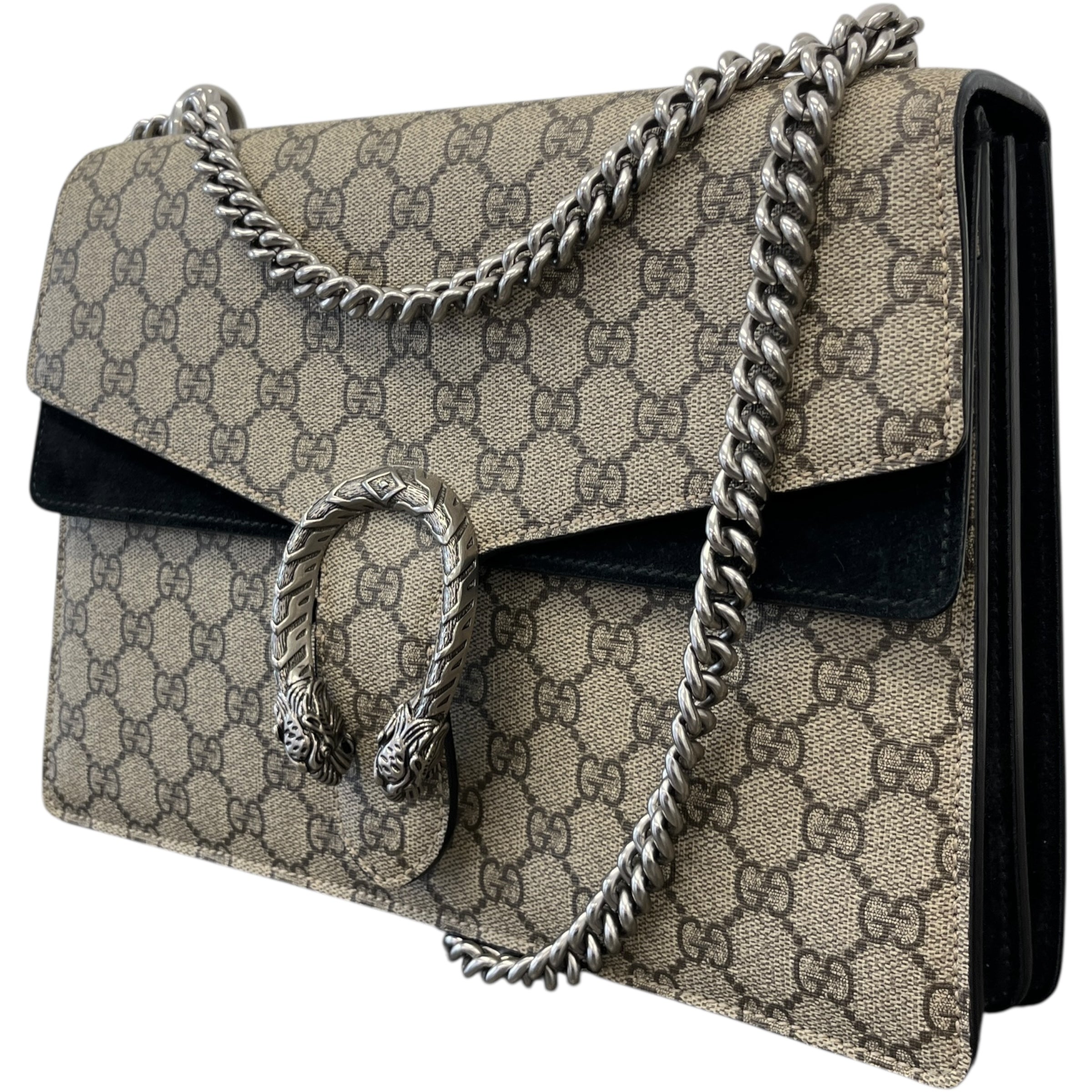 Women's Gg Supreme Dionysus Medium Handbag Beige