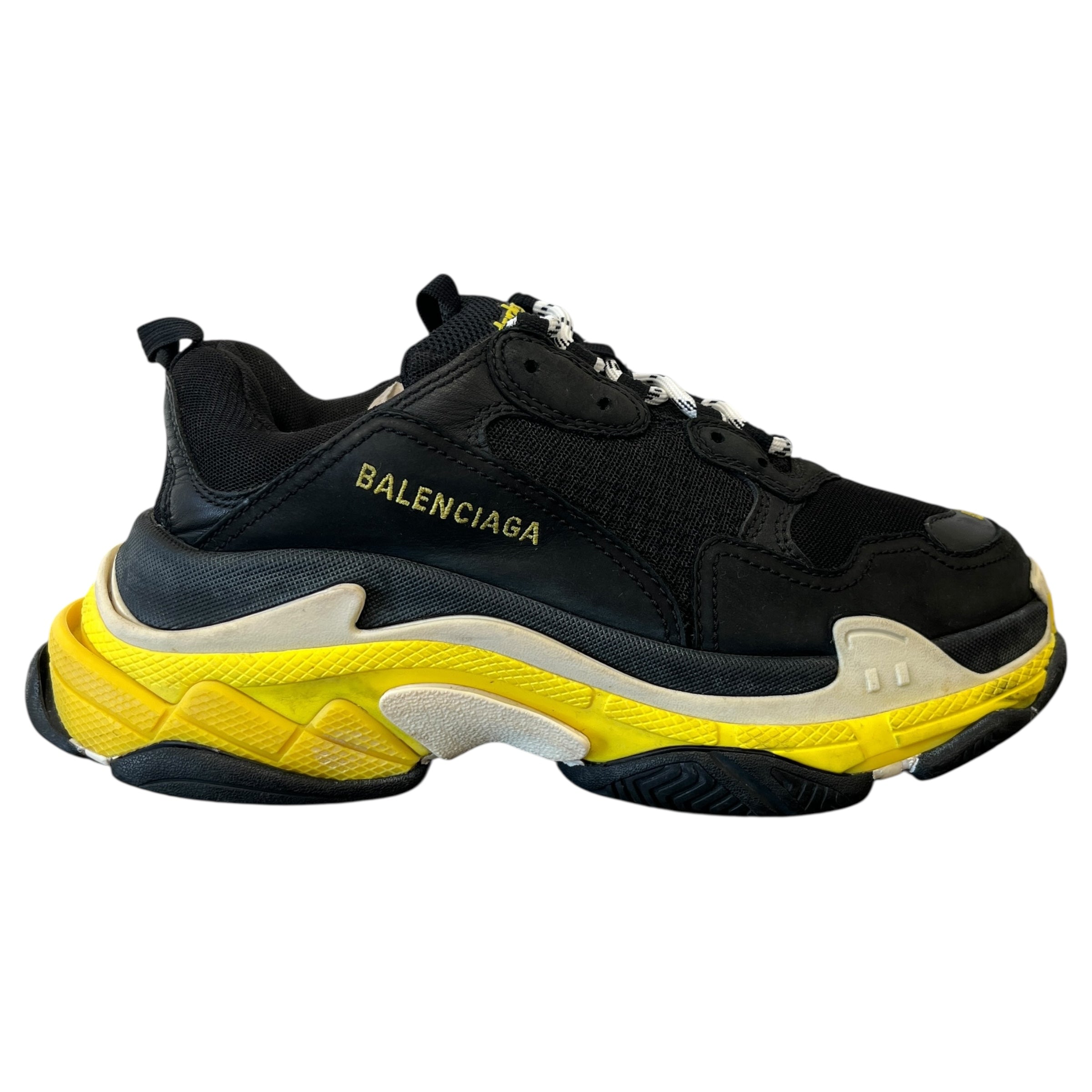 Men's Triple S Low Trainers Black Size EU 40 / UK 6