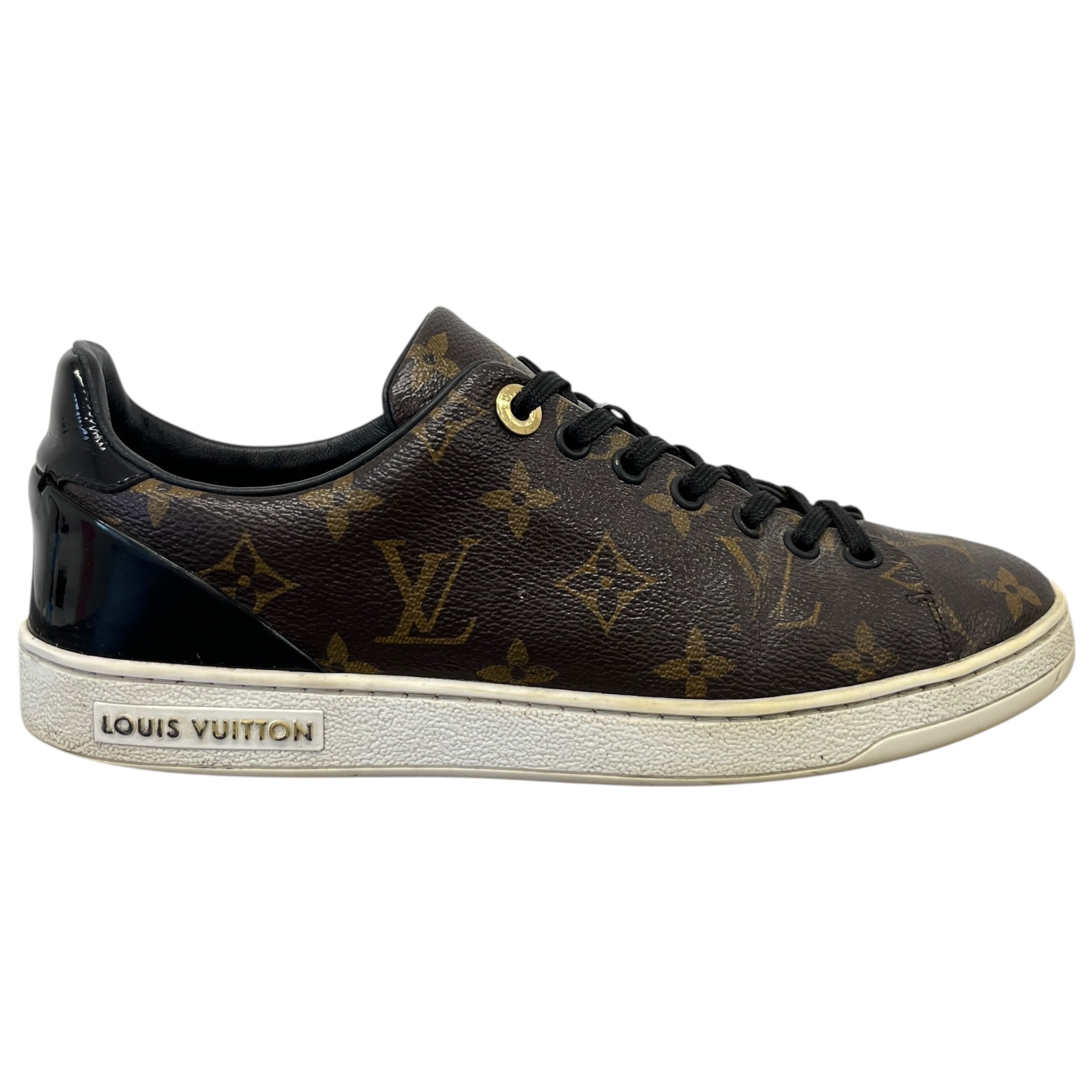 Women's Monogram Frontrow Low Trainers Brown Size EU 37.5 / UK 4.5