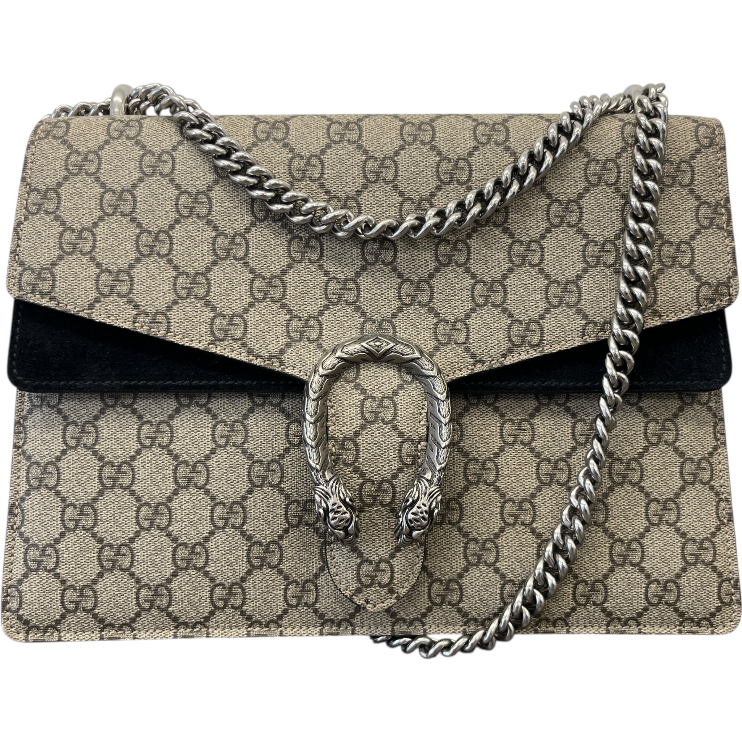 Women's Gg Supreme Dionysus Medium Handbag Beige