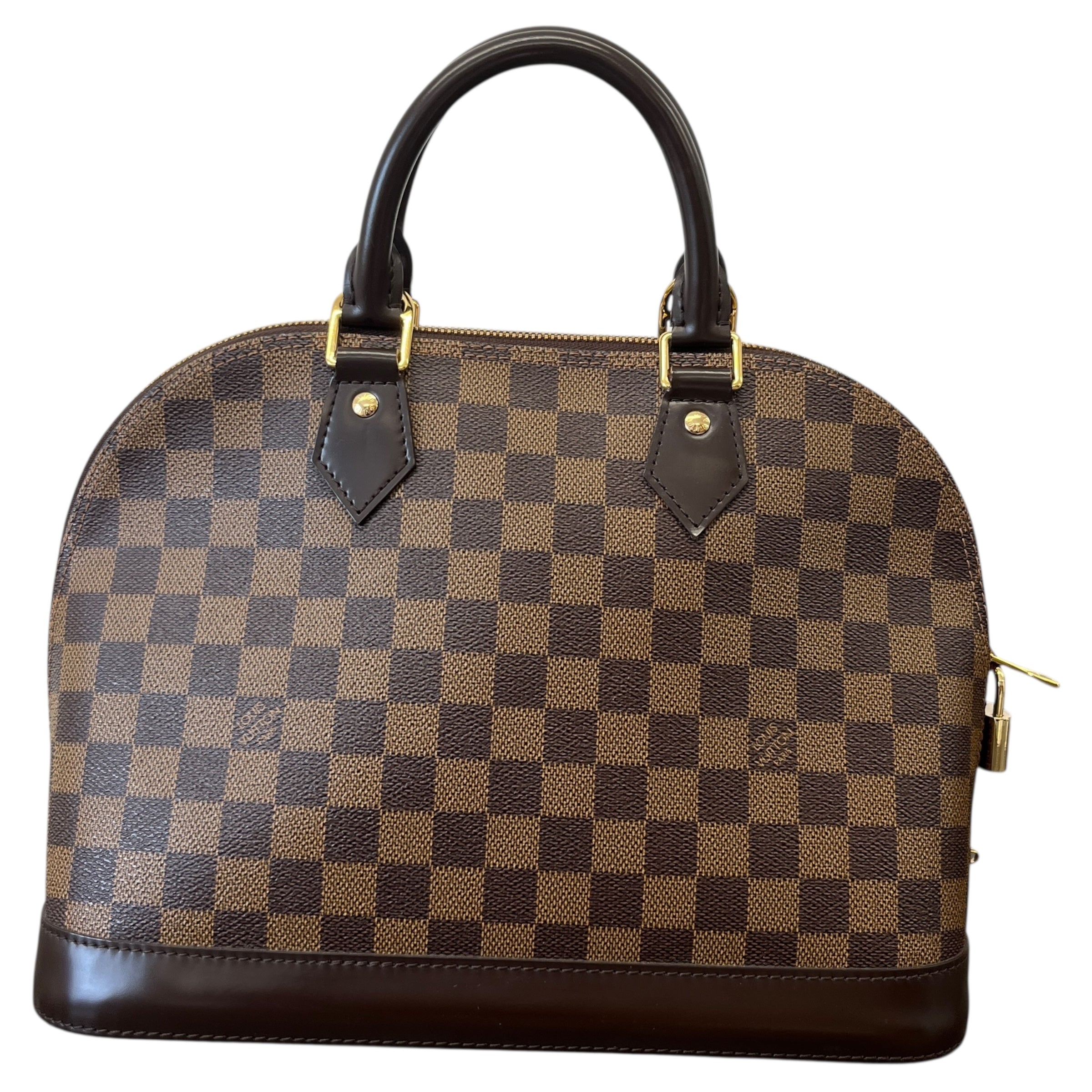 Women's Damier Ebene Alma Pm Bag Brown