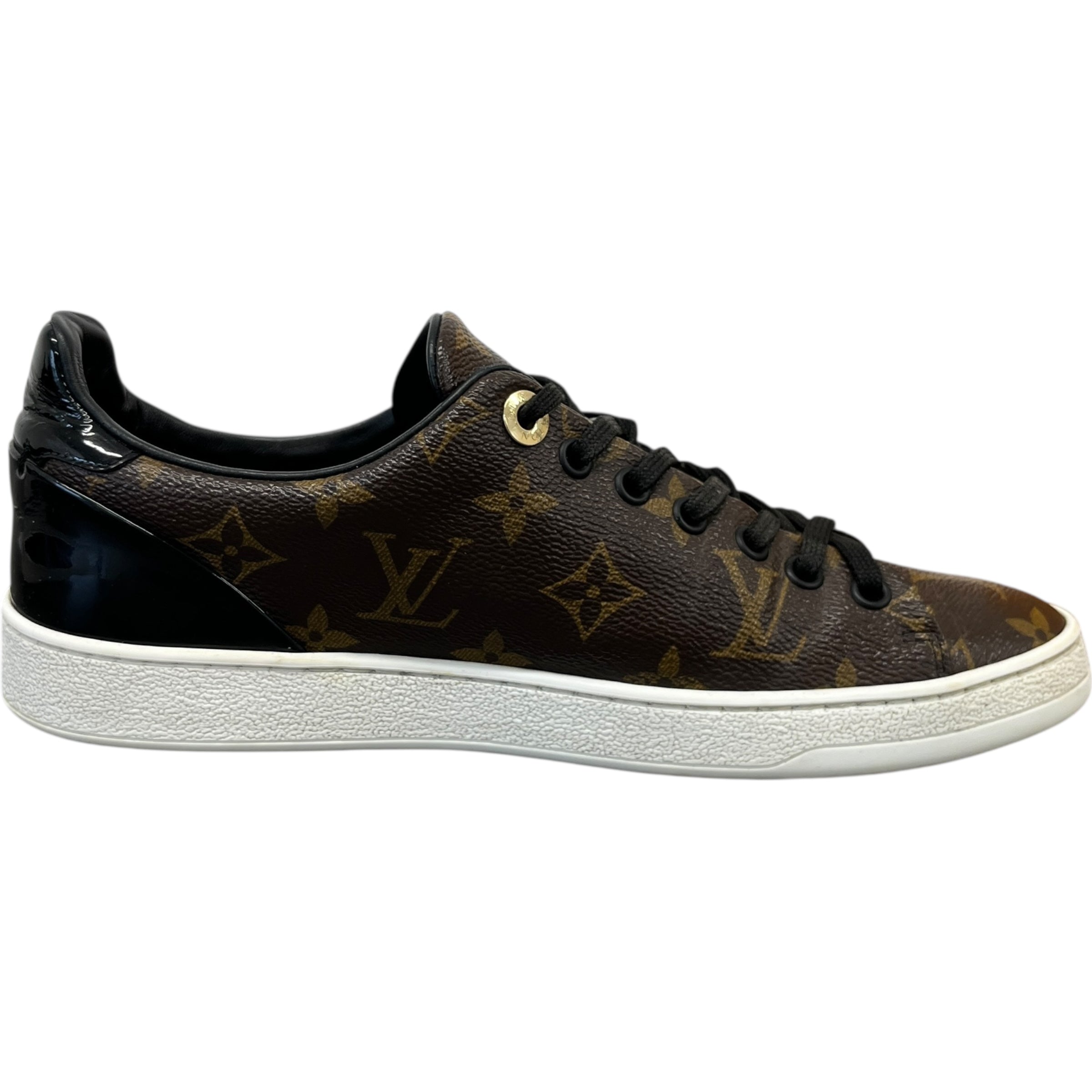 Women's Monogram Frontrow Low Trainers Brown Size EU 37.5 / UK 4.5