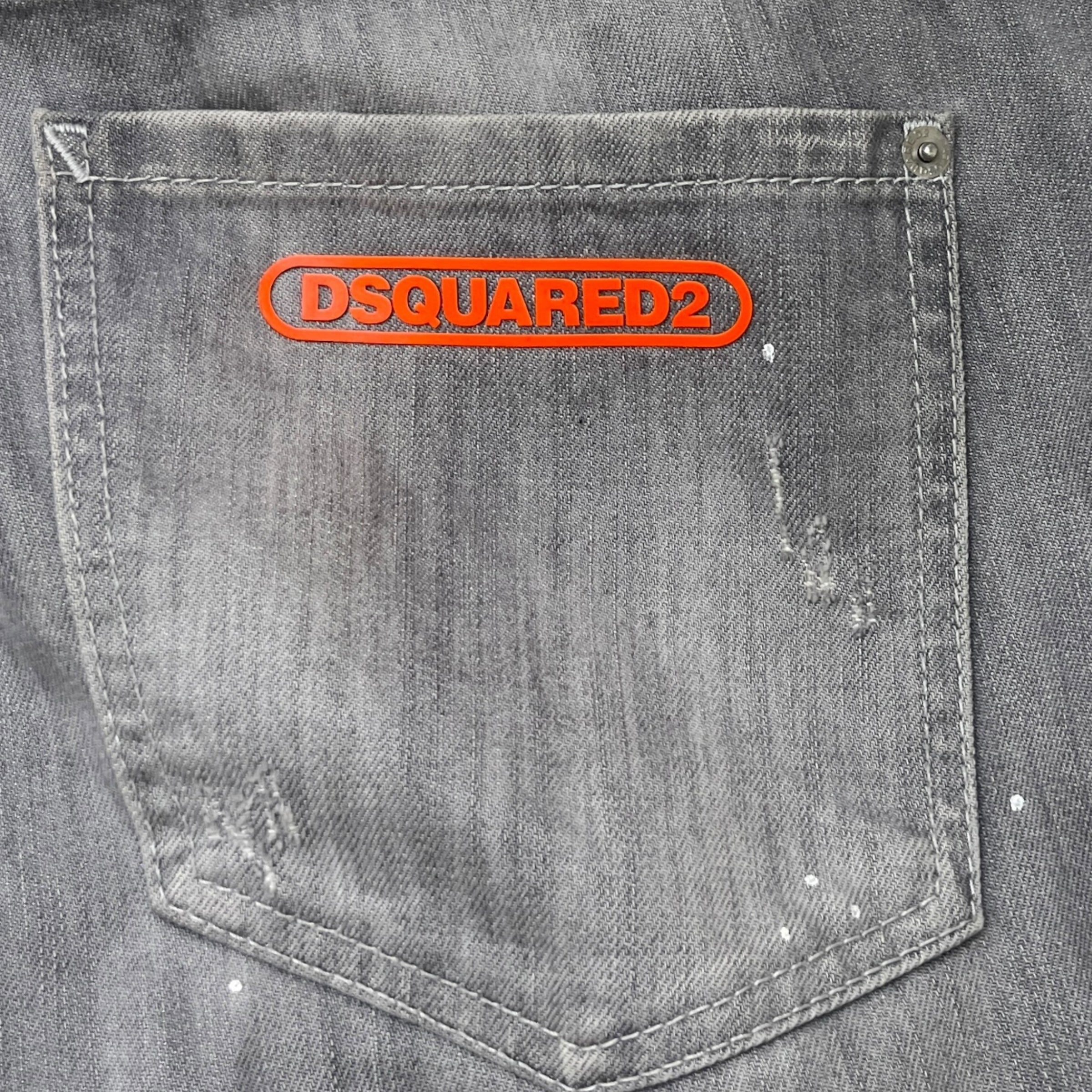 Men's Slim Jeans Grey Size IT 58 / UK 42