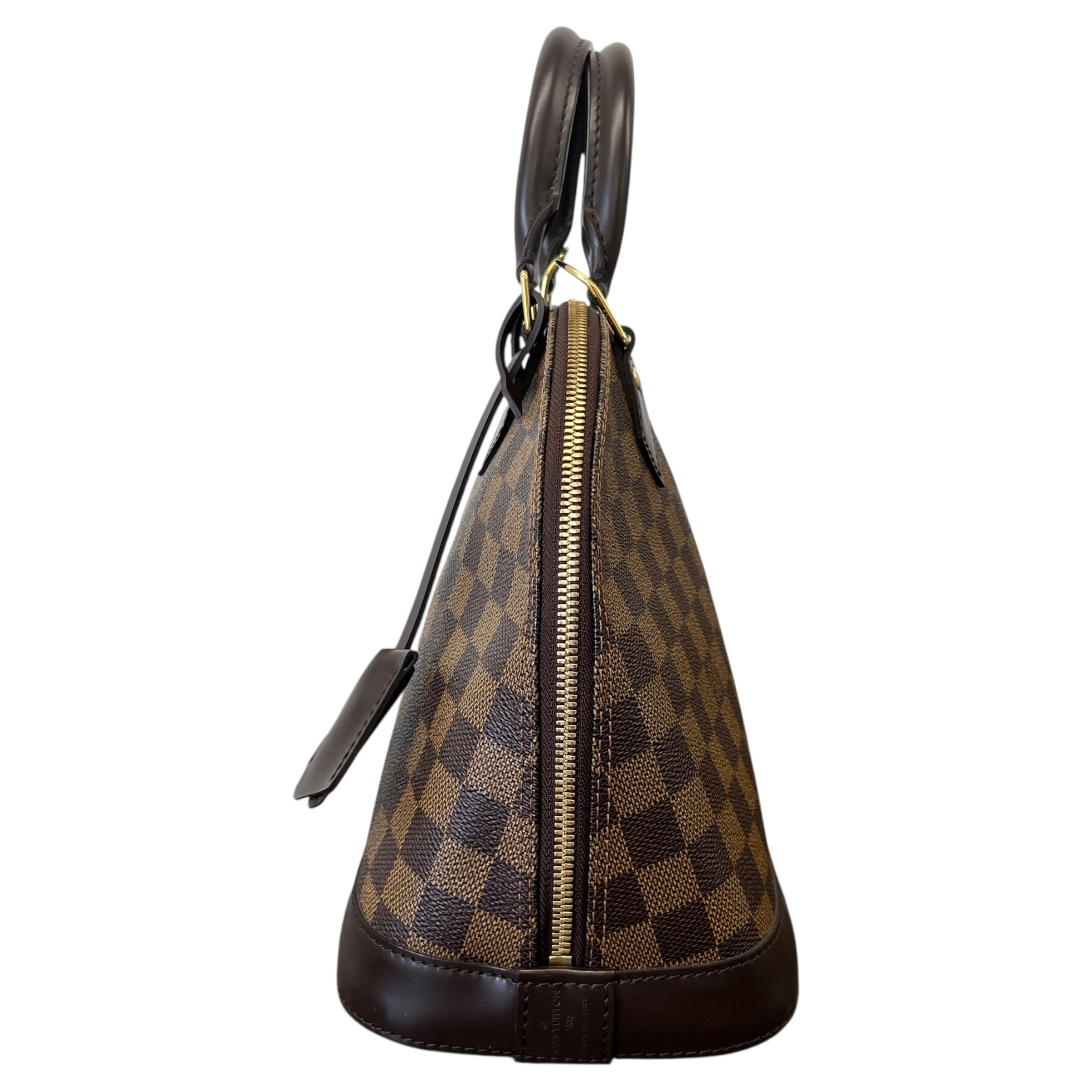 Women's Damier Ebene Alma Pm Bag Brown