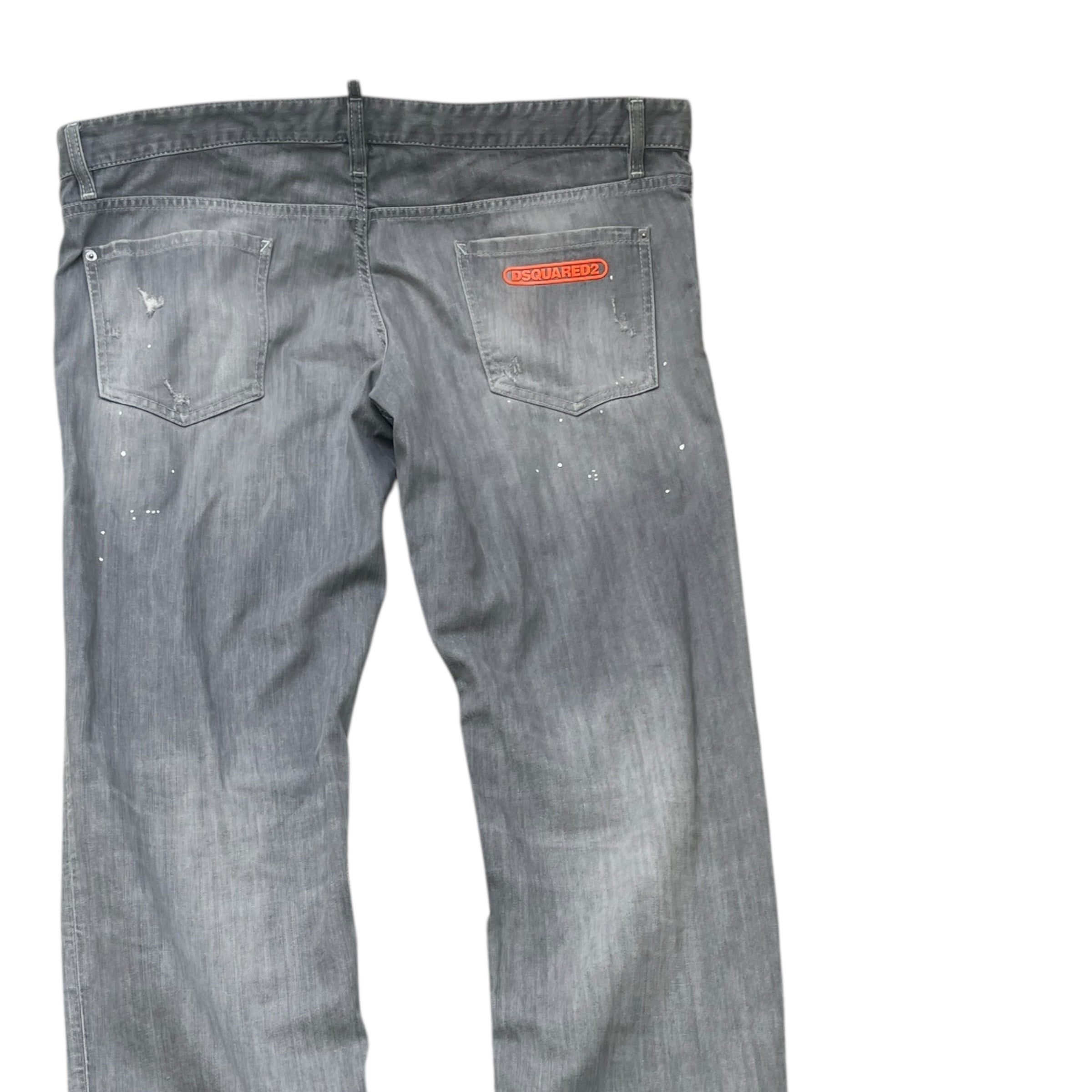 Men's Slim Jeans Grey Size IT 58 / UK 42