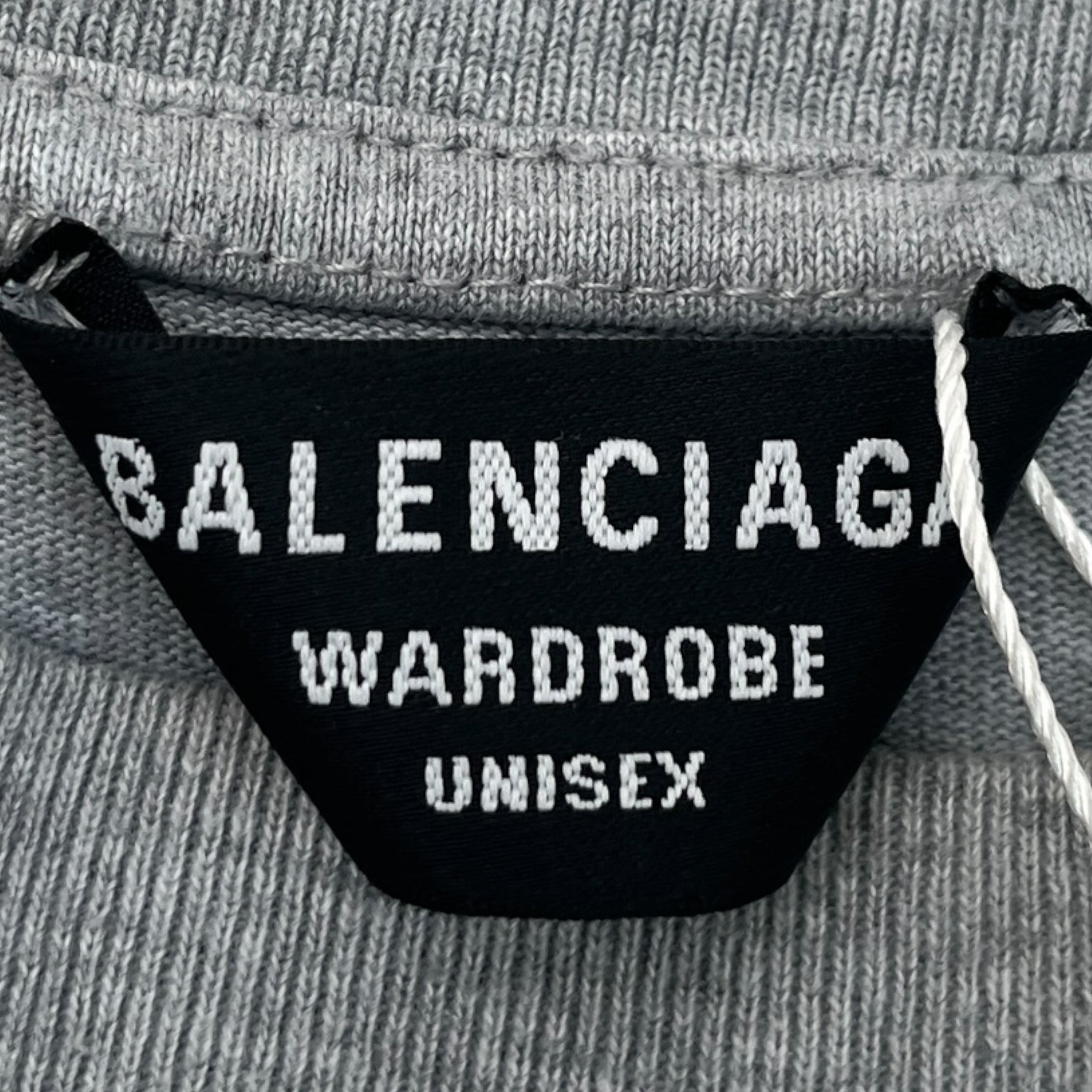 Men's Logo Print T-Shirt Grey Size S