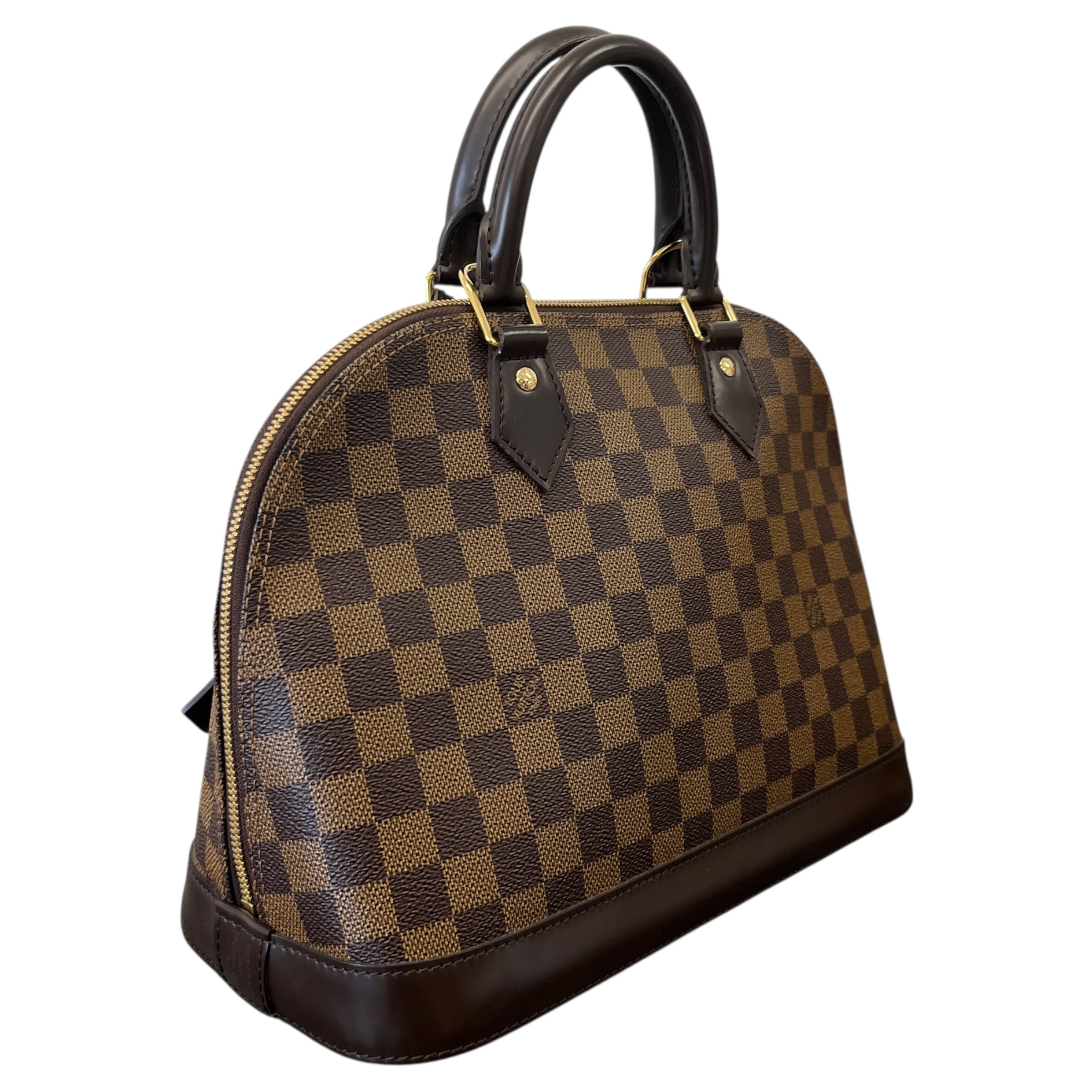 Women's Damier Ebene Alma Pm Bag Brown