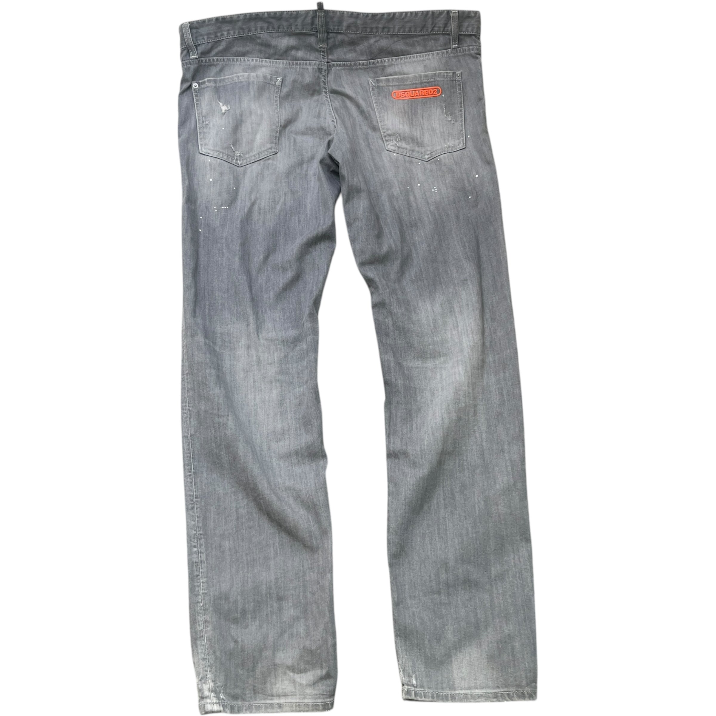Men's Slim Jeans Grey Size IT 58 / UK 42