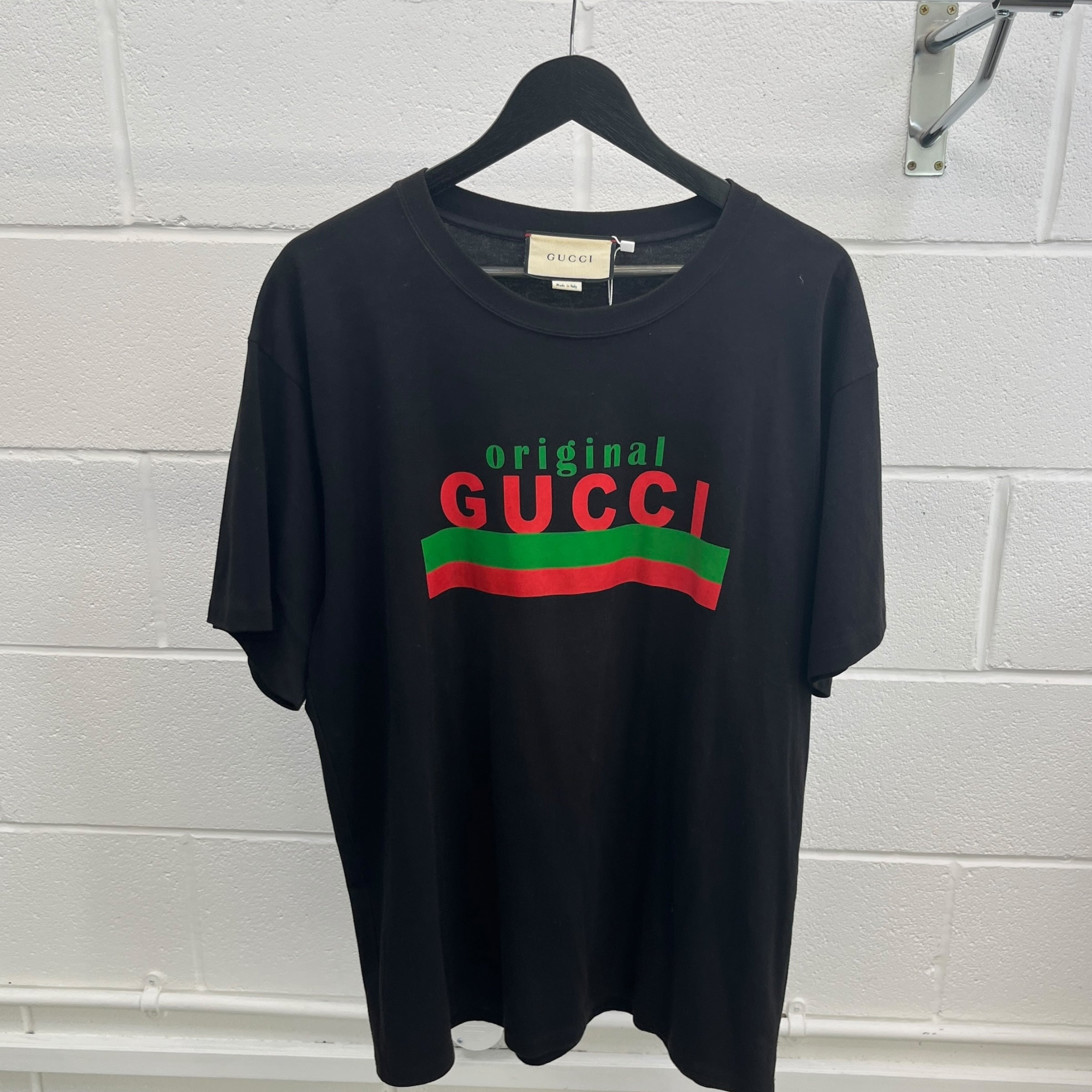 Men's Original Logo T-Shirt Black Size M