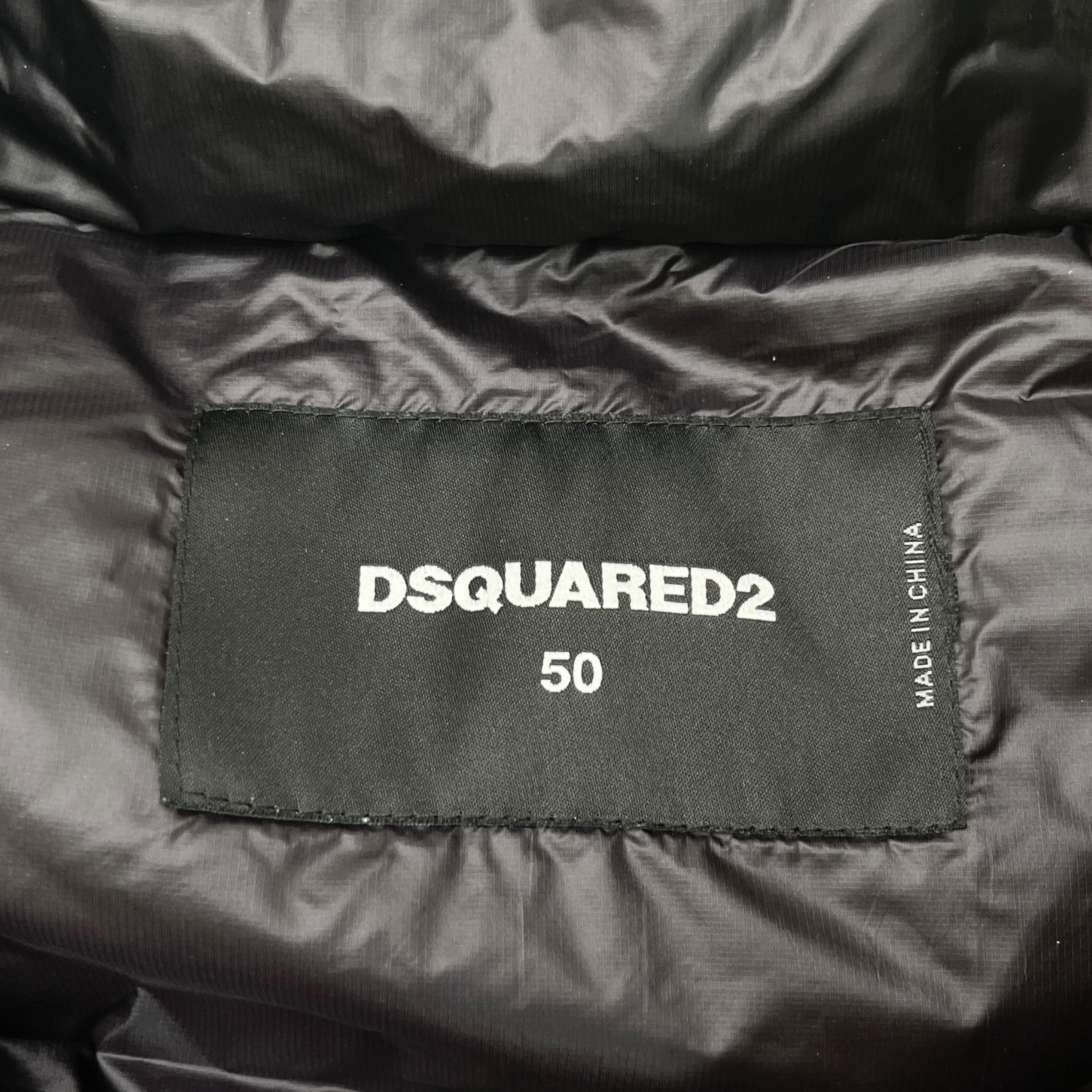 Men's Maple Leaf Print Gilet Black Size IT 50 / L