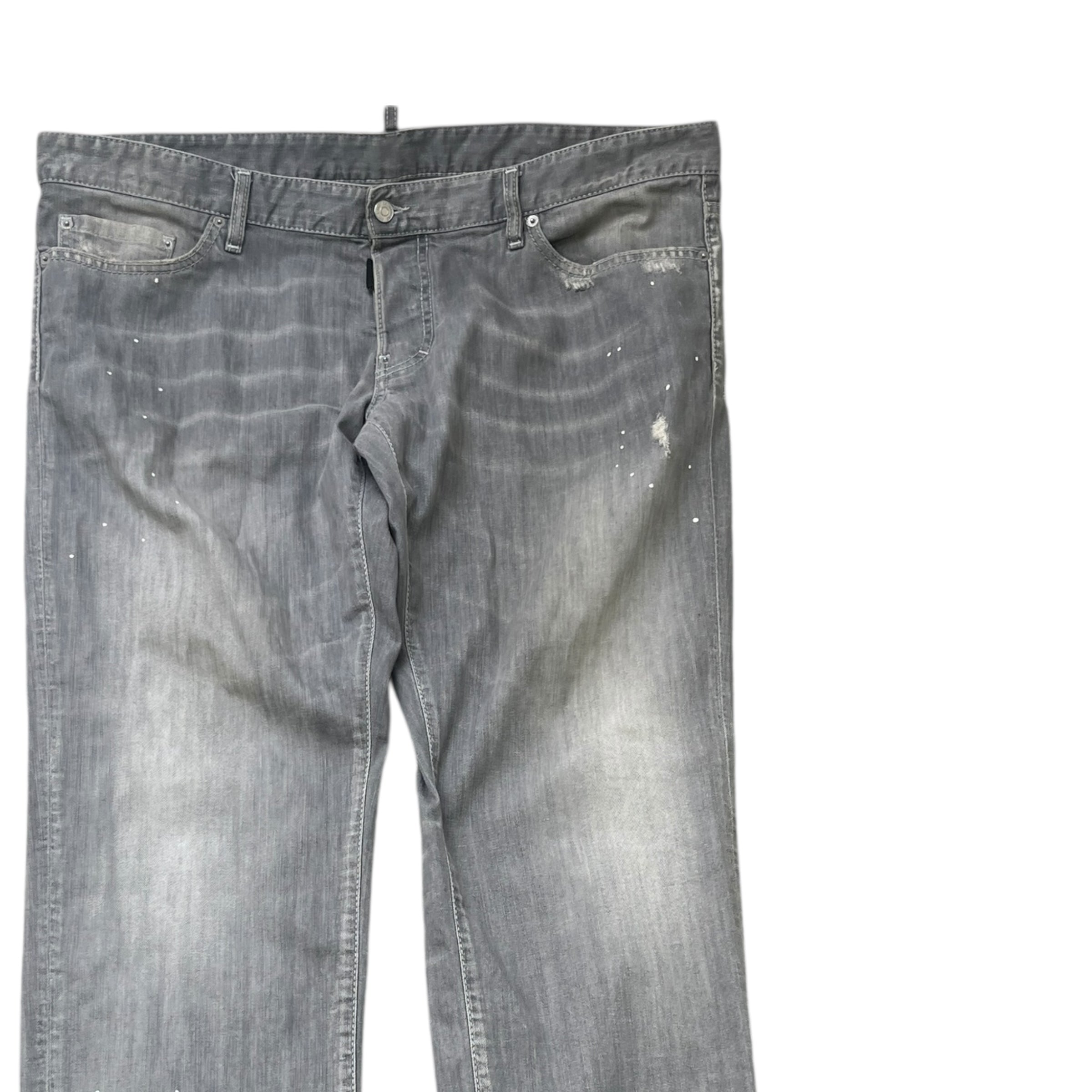 Men's Slim Jeans Grey Size IT 58 / UK 42