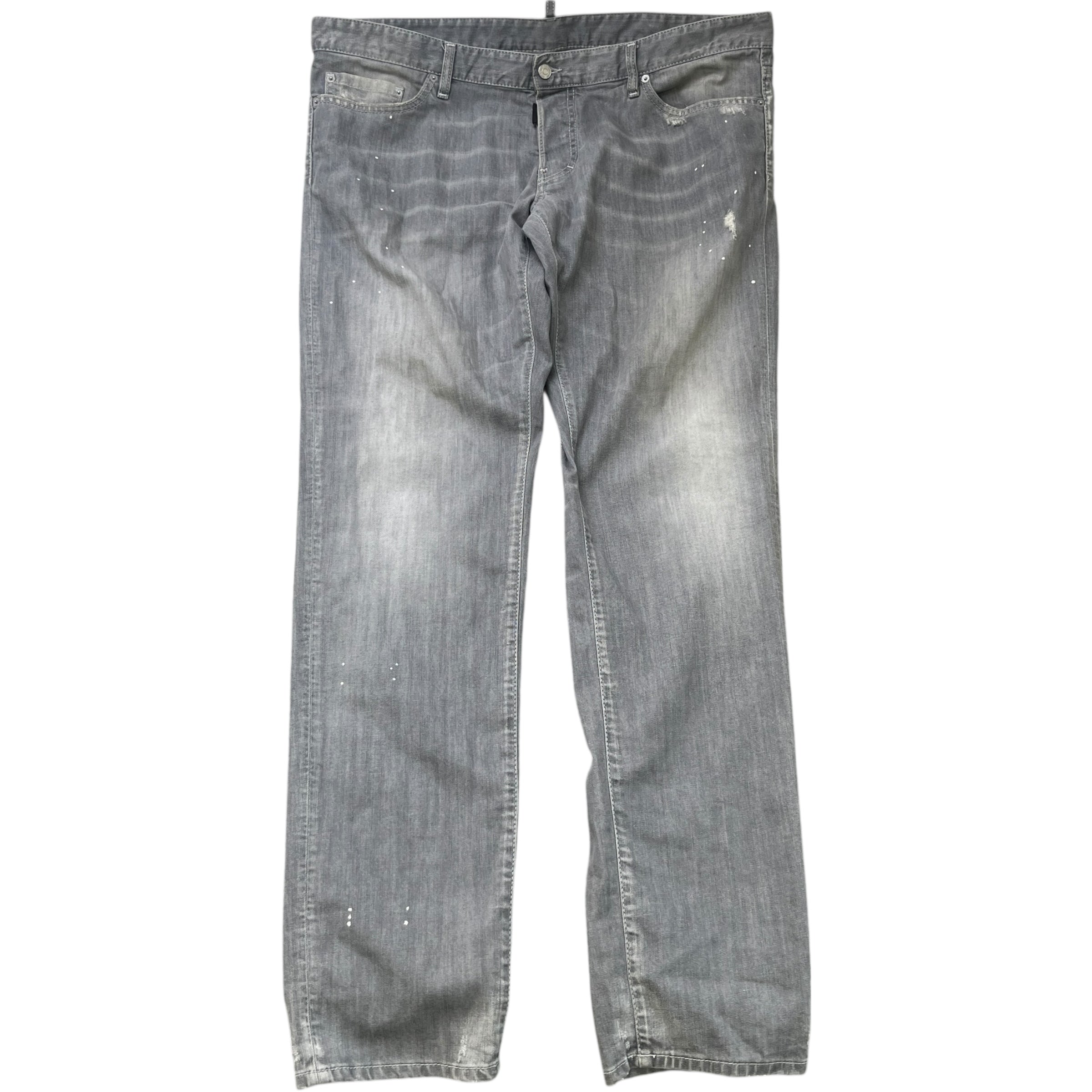 Men's Slim Jeans Grey Size IT 58 / UK 42