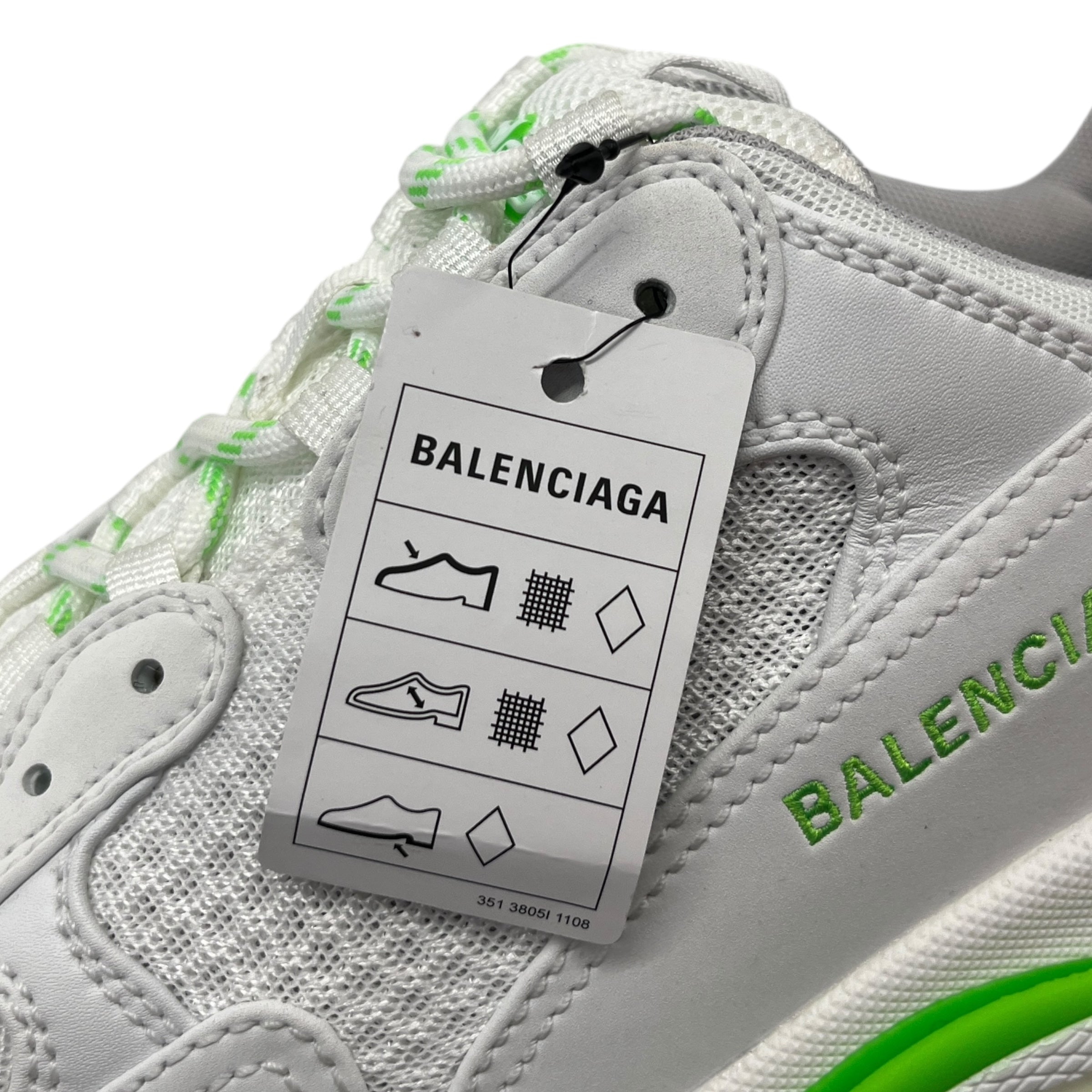 Men's Triple S Low Trainers White Size EU 43 / UK 9