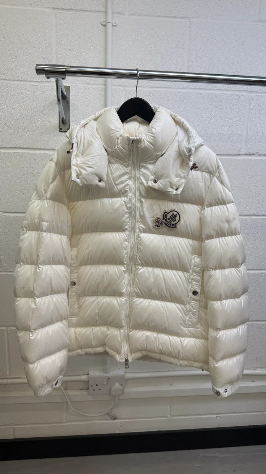 Men's Bramant Down Jacket White Size 6 / XXXL