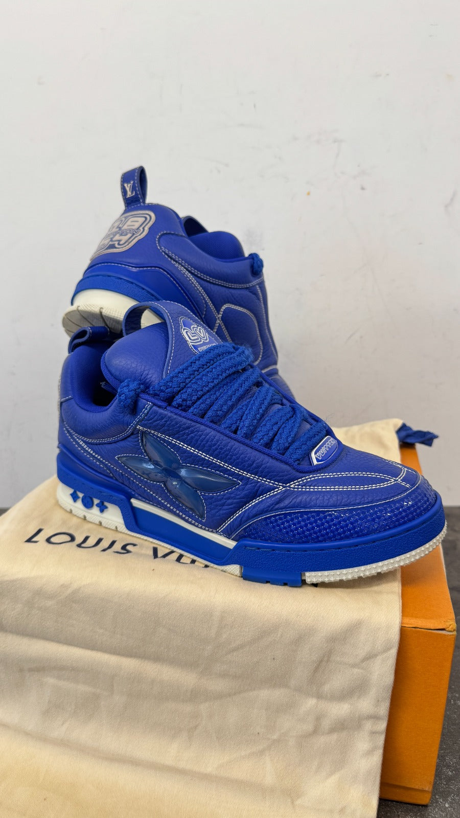 Men's Skate Low Trainers Blue Size EU 41 / UK 7