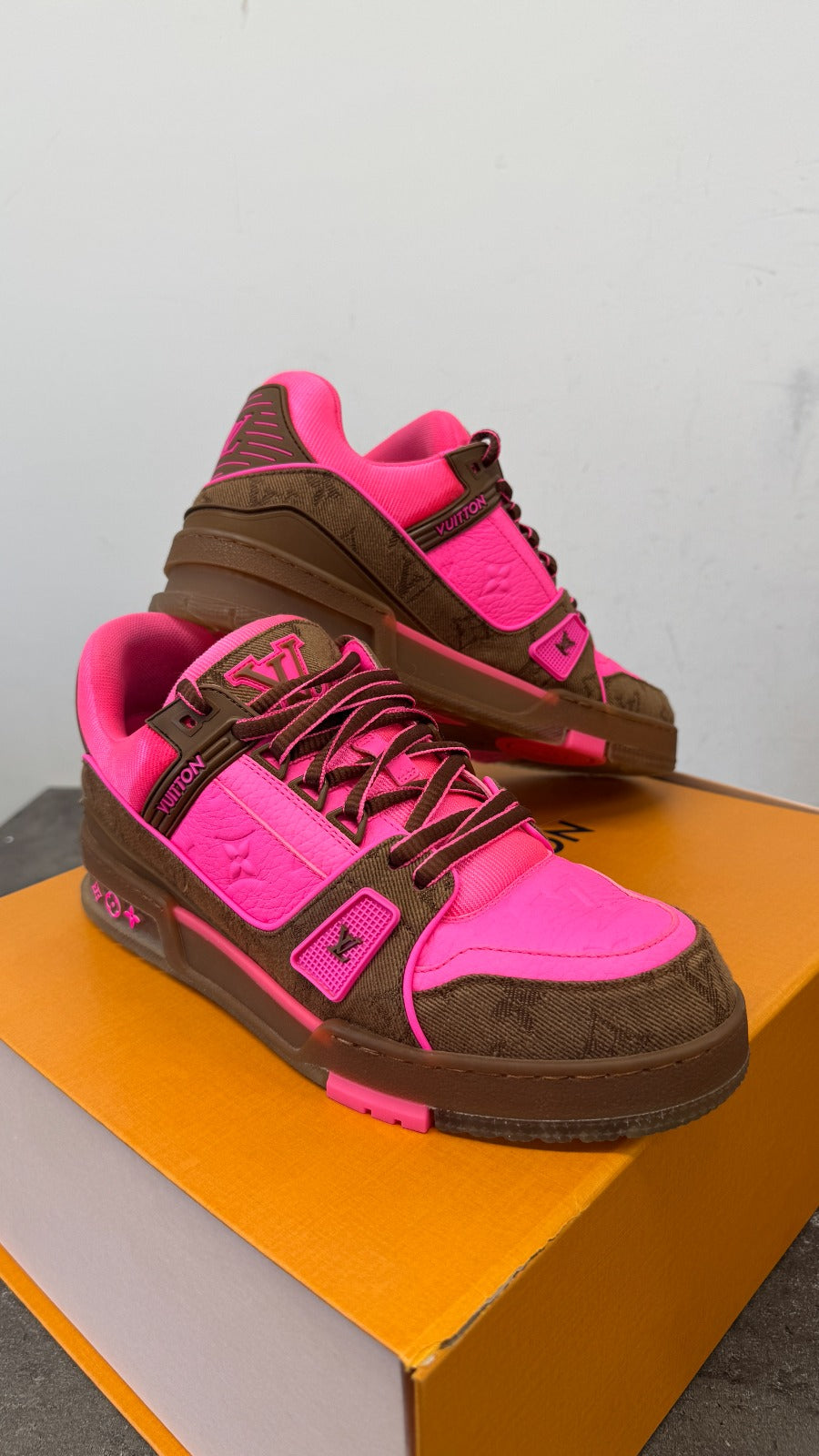 Women's Lv Low Trainers Brown Size EU 39 / UK 6