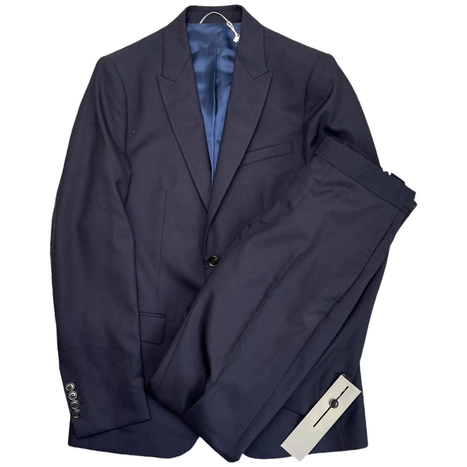 Men's Plain Suit Navy Size 48R
