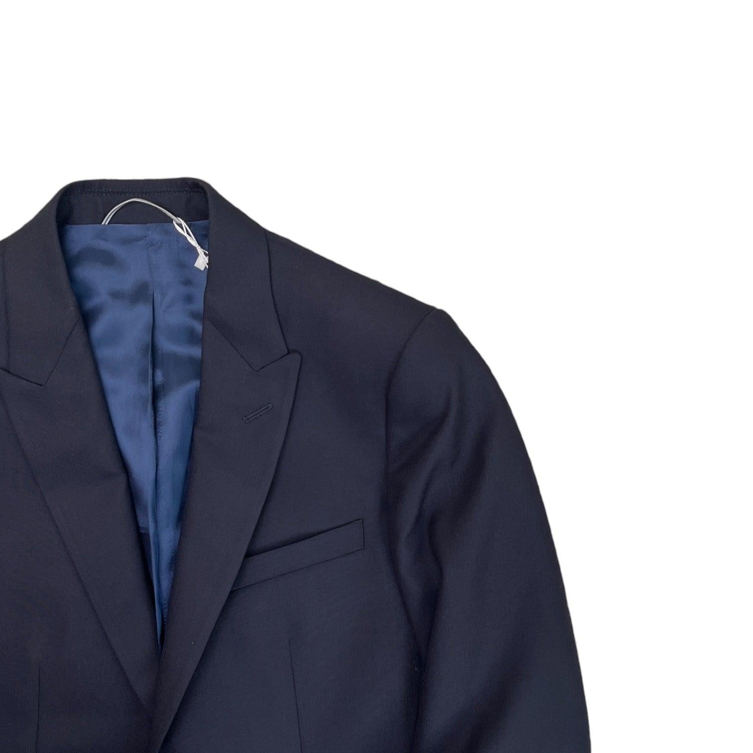 Men's Plain Suit Navy Size 48R