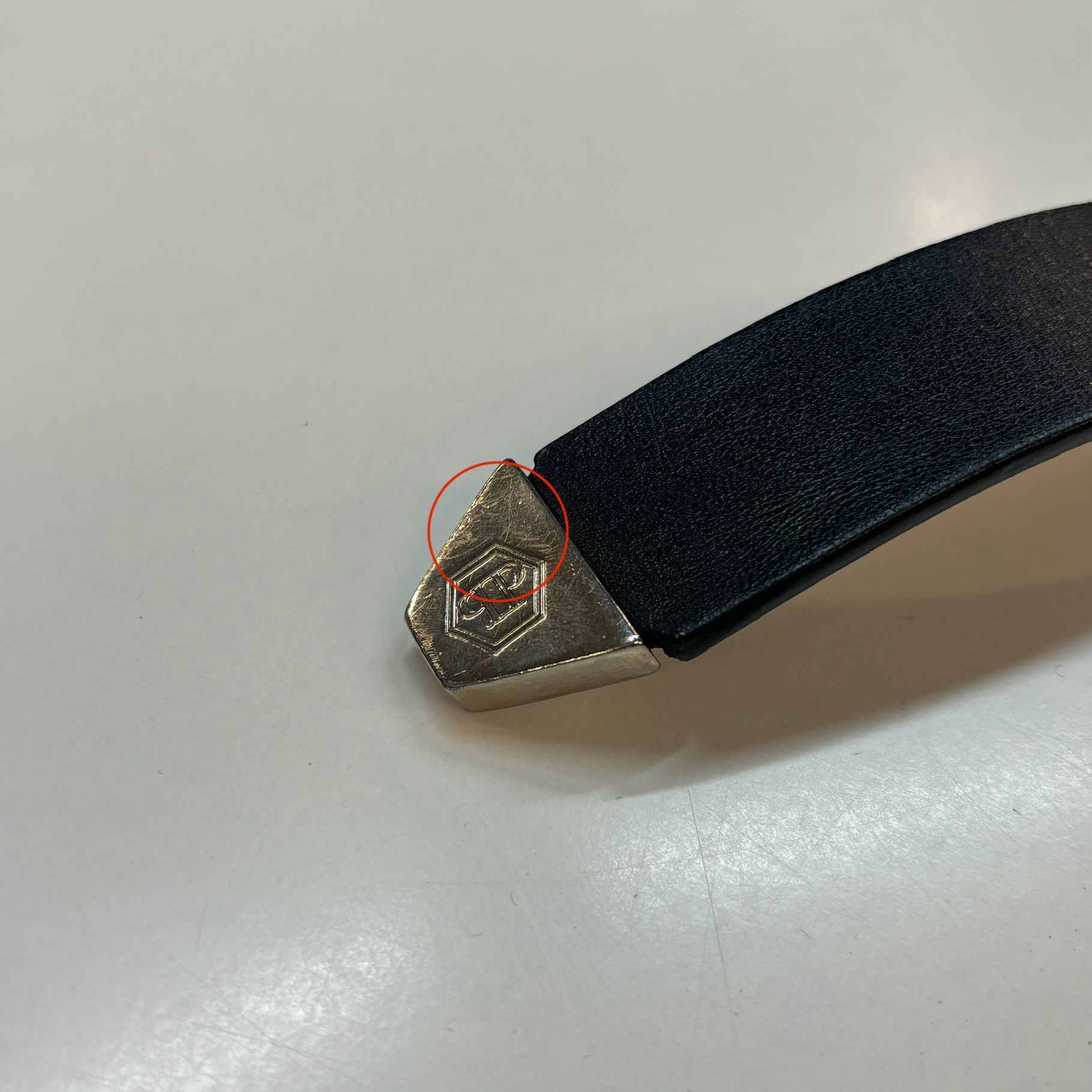 Women's Logo Belt Black Size 75CM / UK 6